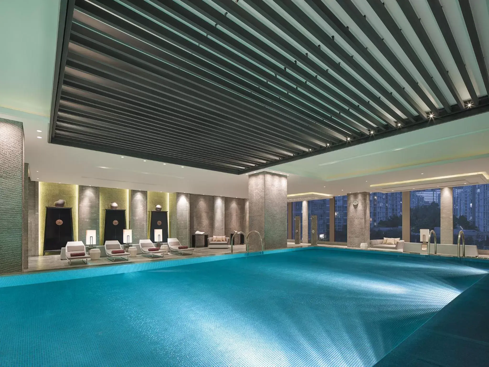 Swimming Pool in New World Beijing Hotel