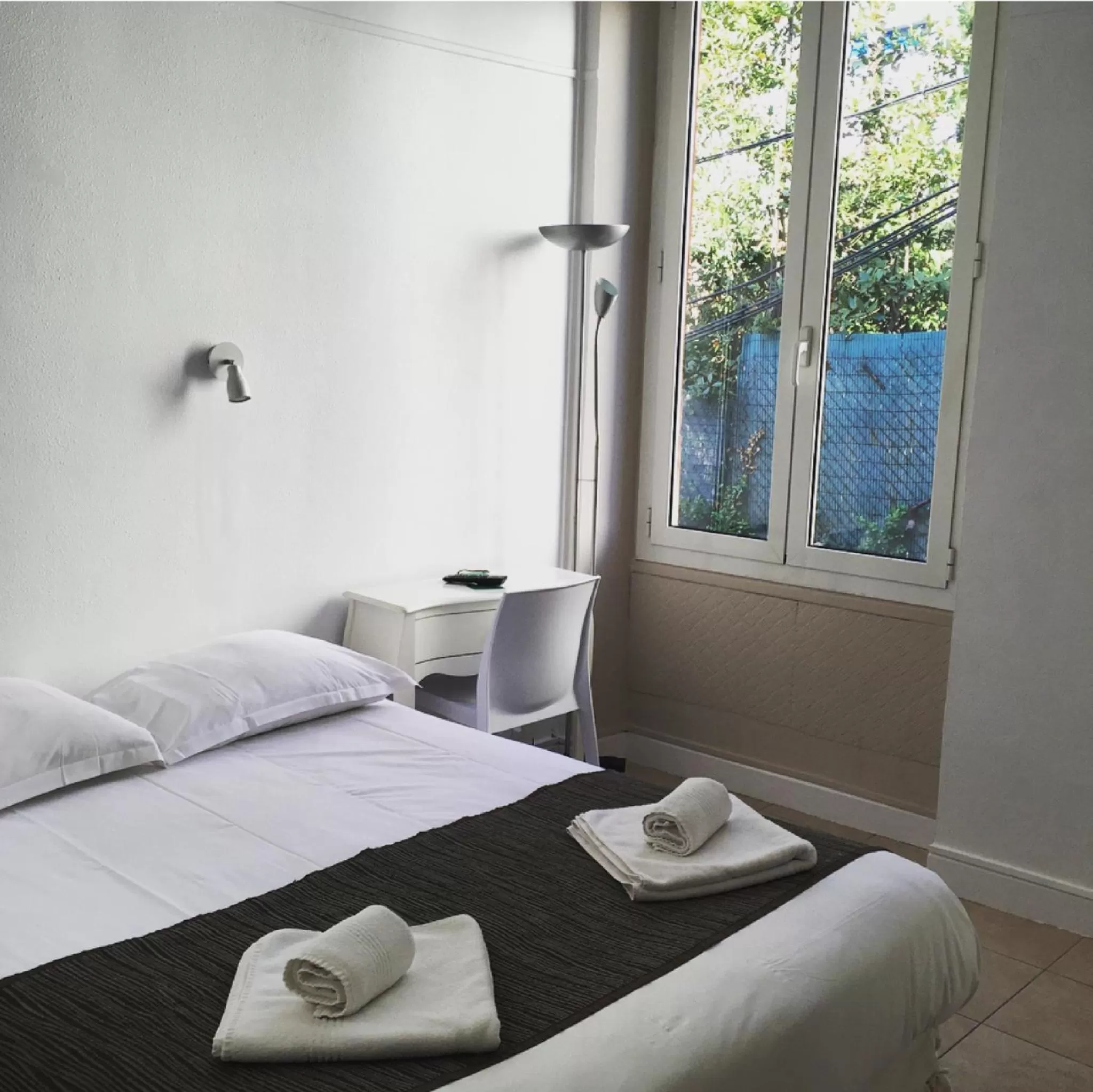 Bedroom, Bed in Hotel Danemark