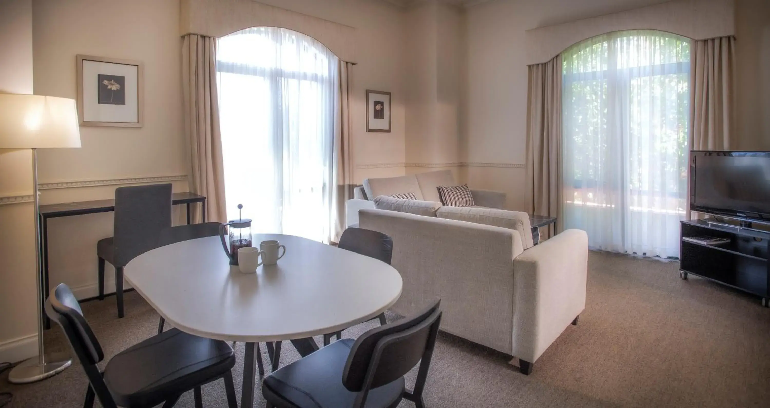 Living room, Dining Area in Majestic Old Lion Apartments