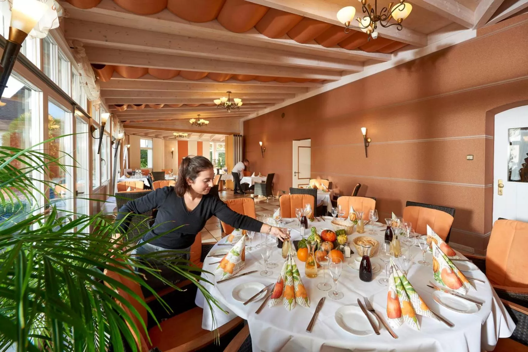 Restaurant/places to eat in Hotel Mühlenhof Lollar