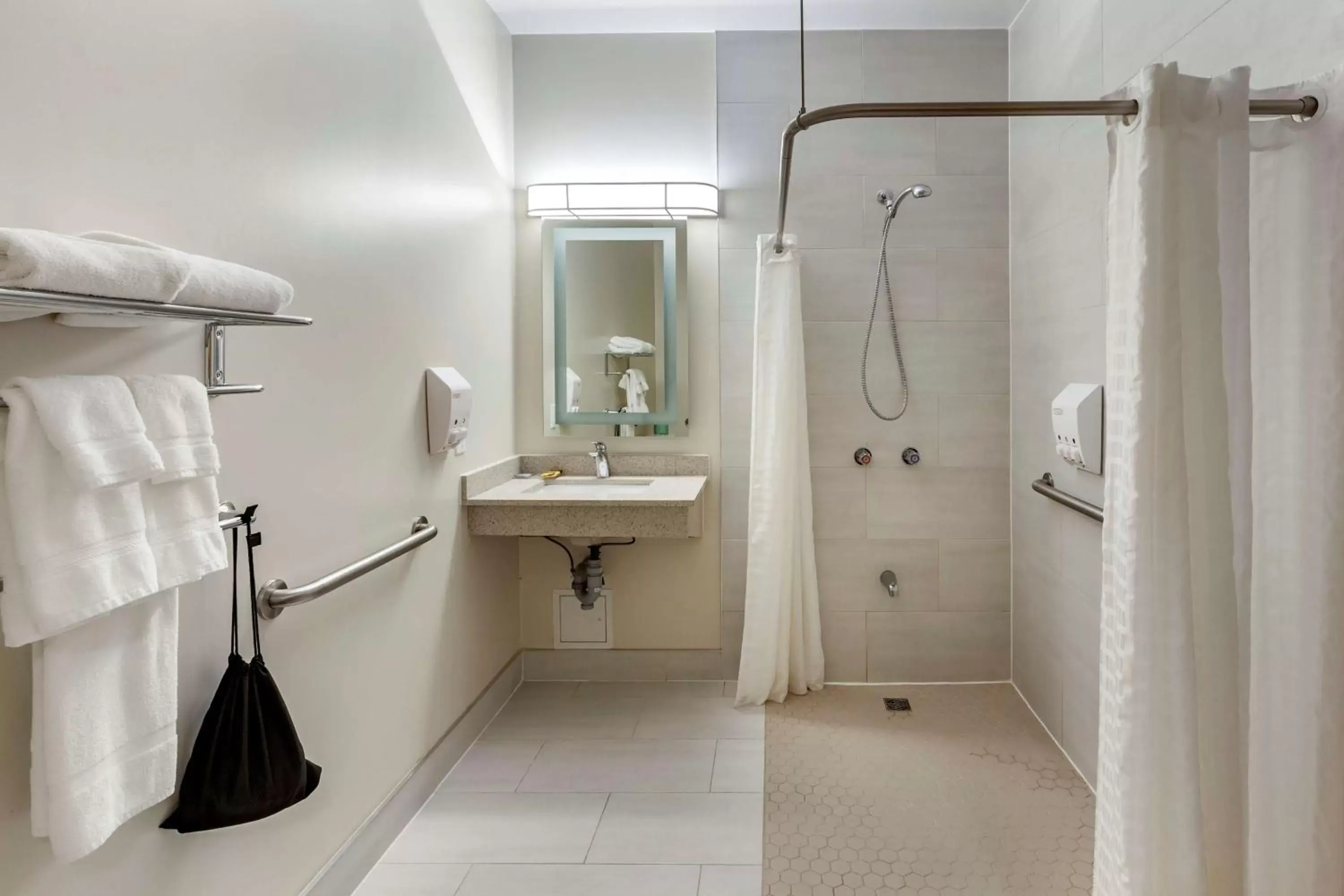 Bathroom in SureStay Plus Hotel by Best Western Kincardine