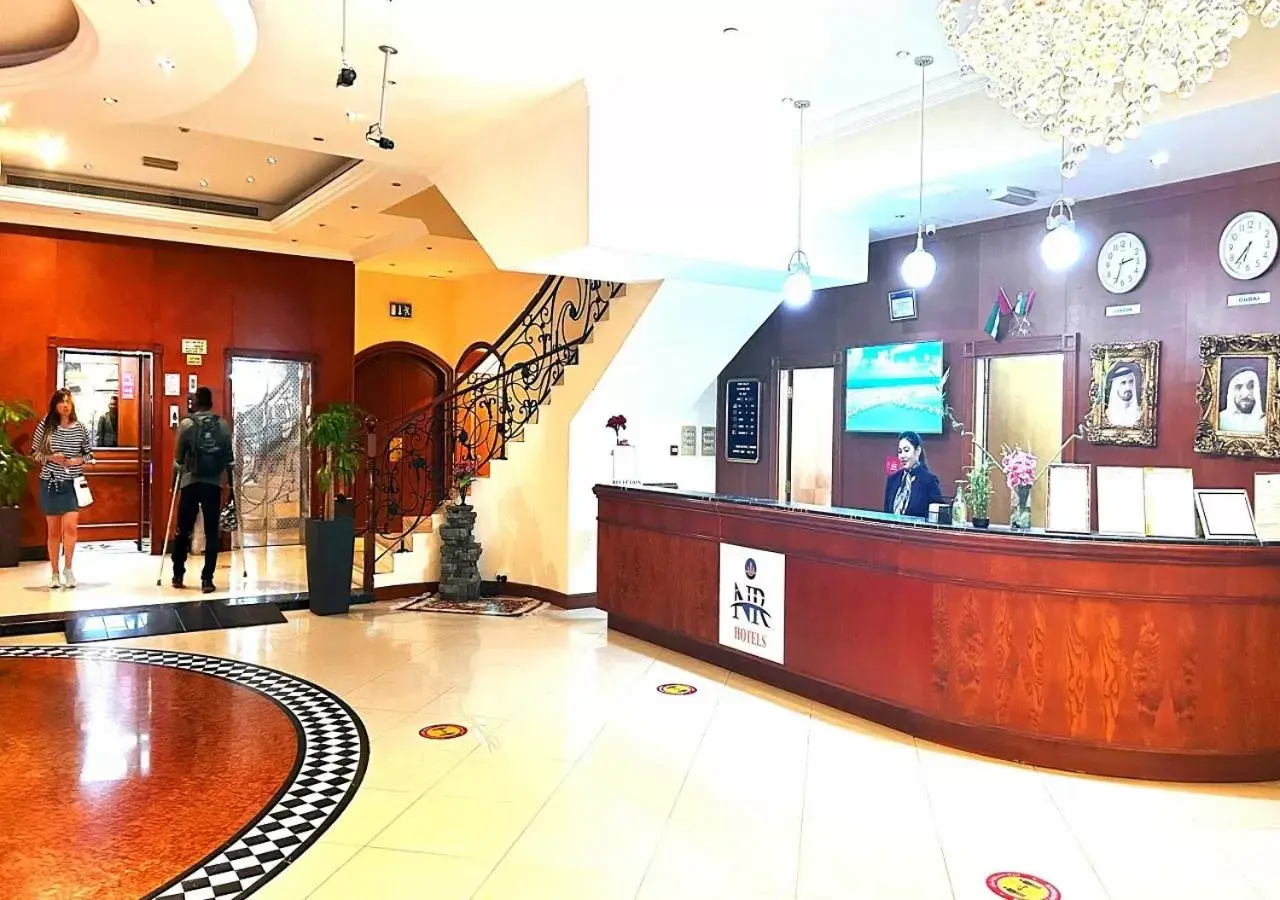 Lobby or reception, Lobby/Reception in Moon Valley Hotel Apartment - Bur Dubai, Burjuman