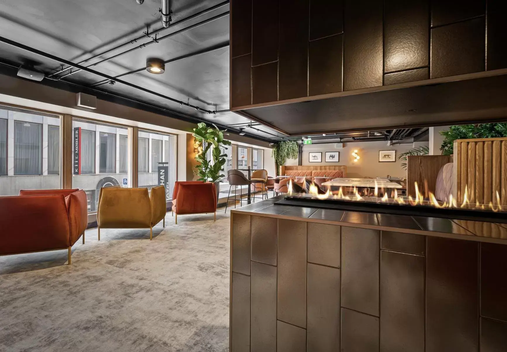 Lounge or bar in Karl Johan Hotel Lounge or bar in Karl Johan Hotel