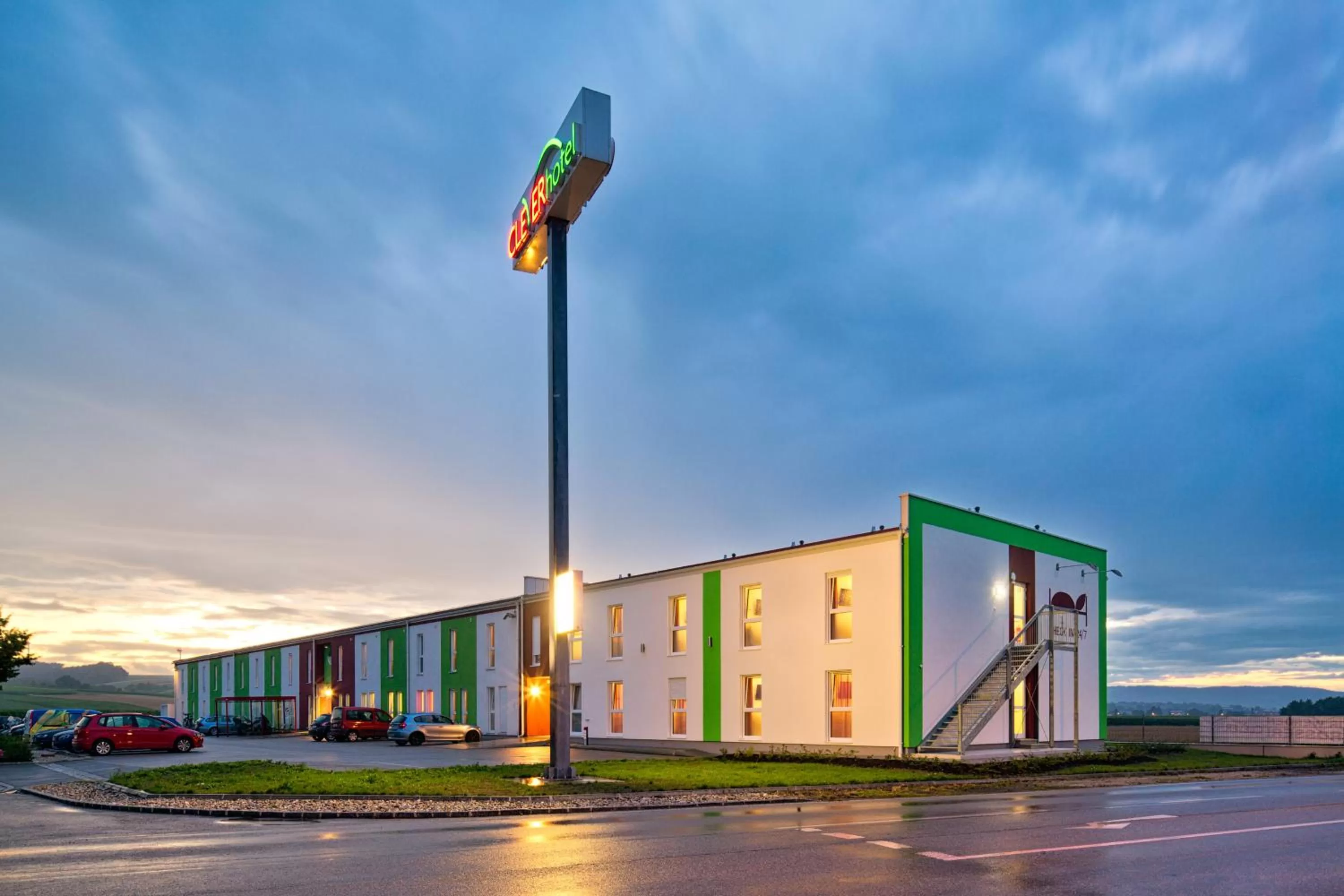 Property building in Cleverhotel