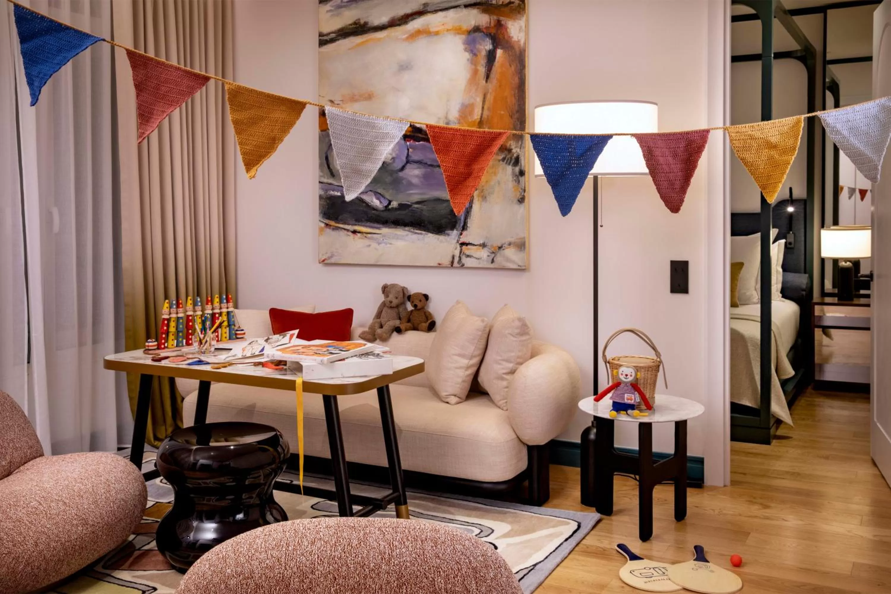 Living room in Hôtel Bel Ami