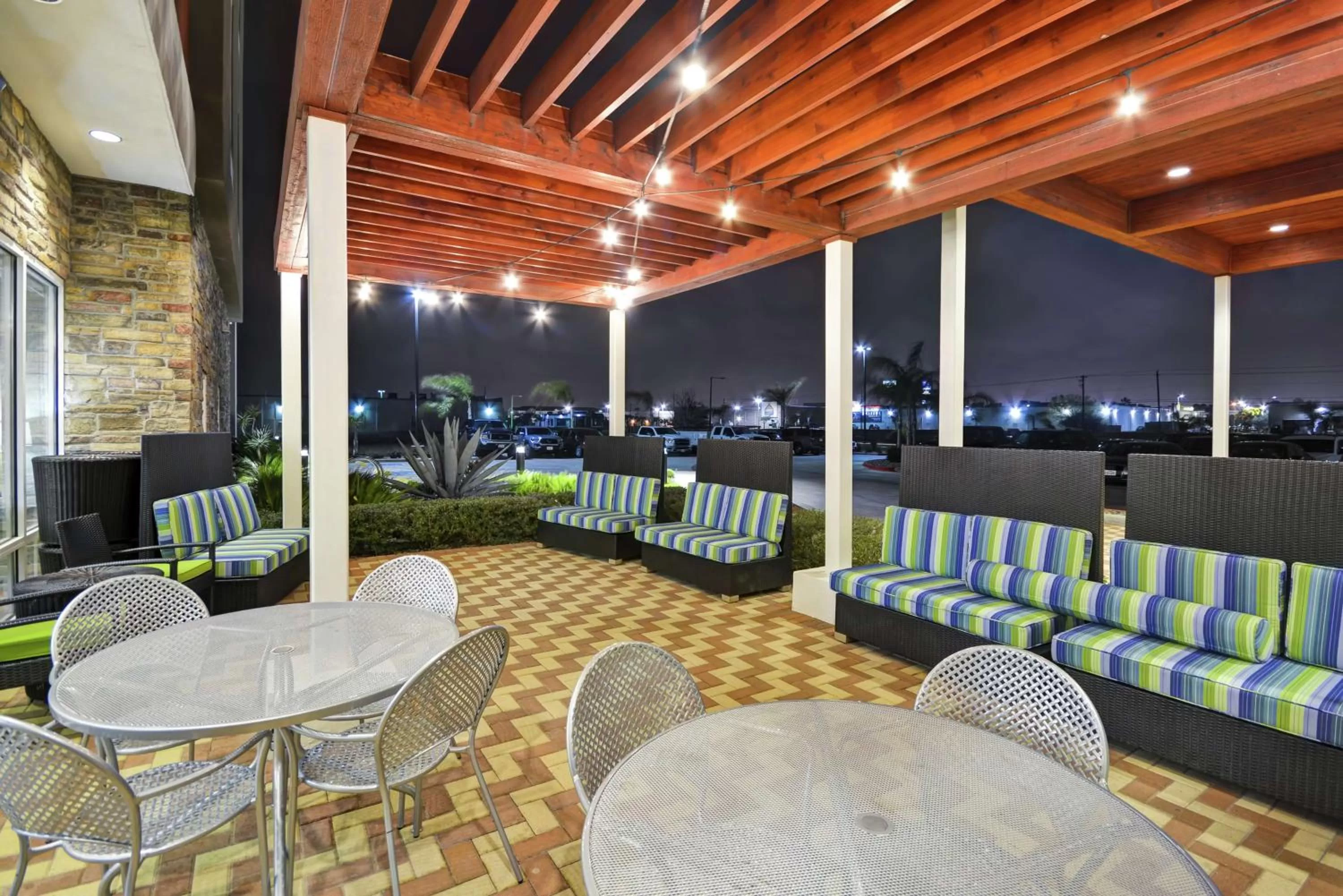 Patio in Home2 Suites by Hilton Brownsville