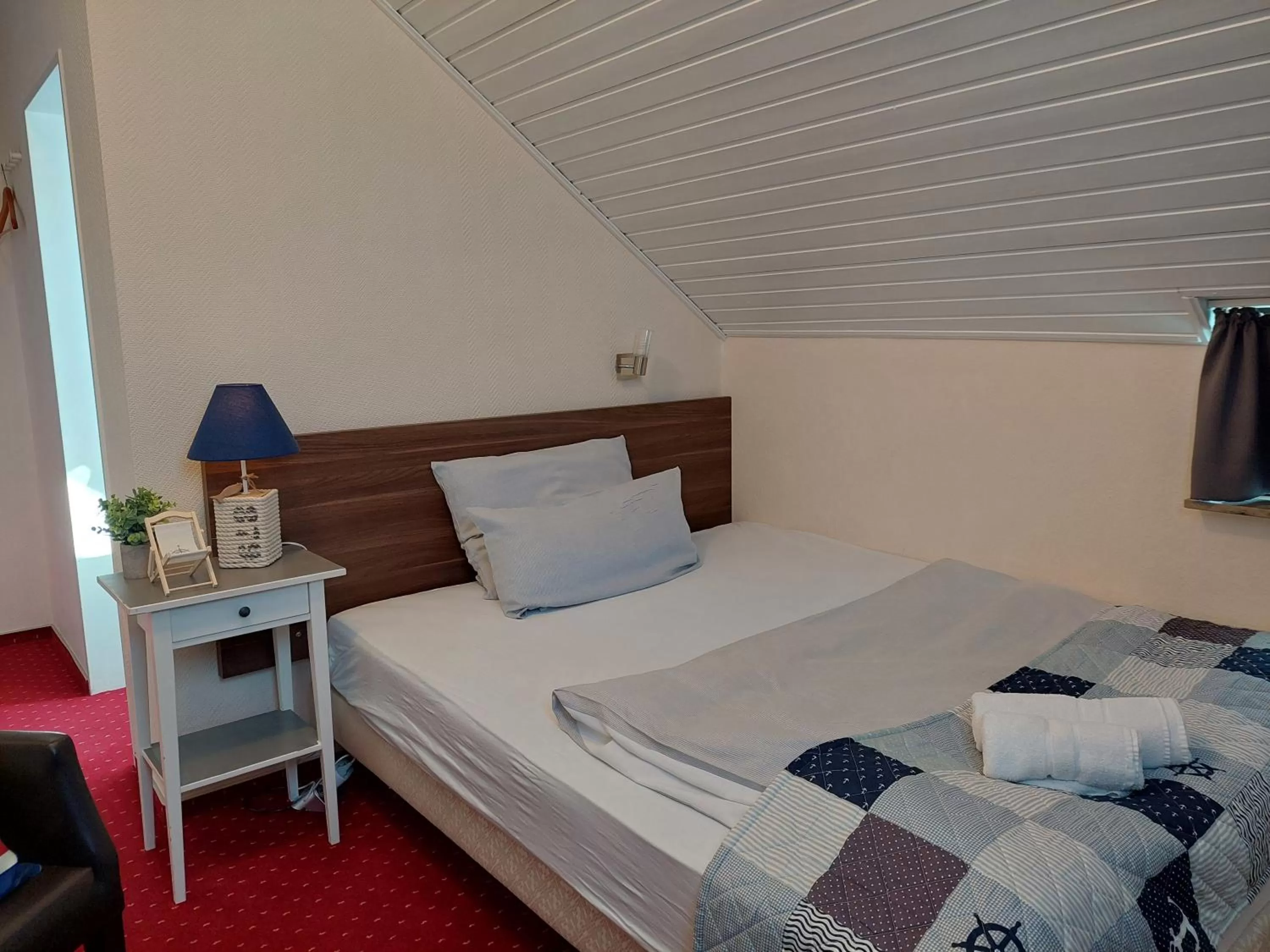 Bed in Hotel Rosmarin