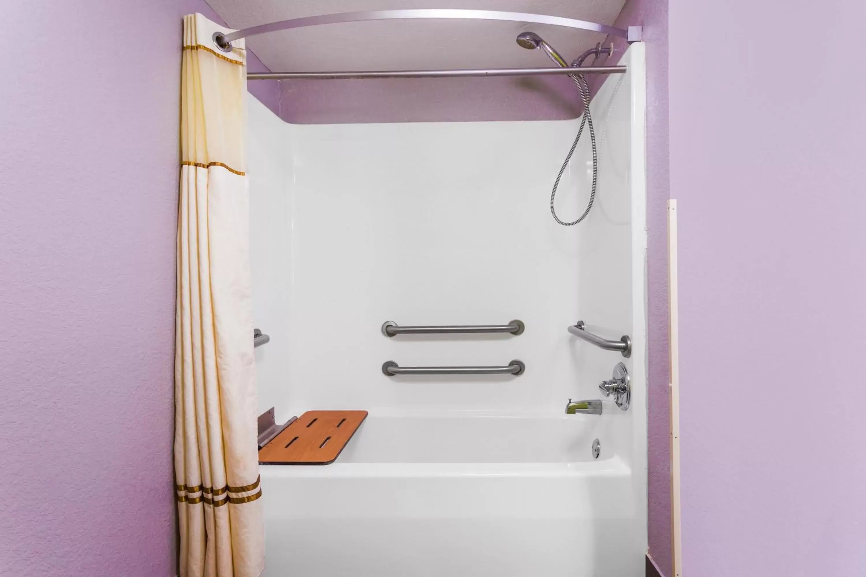 Bath, Bathroom in Super 8 by Wyndham Prattville Montgomery