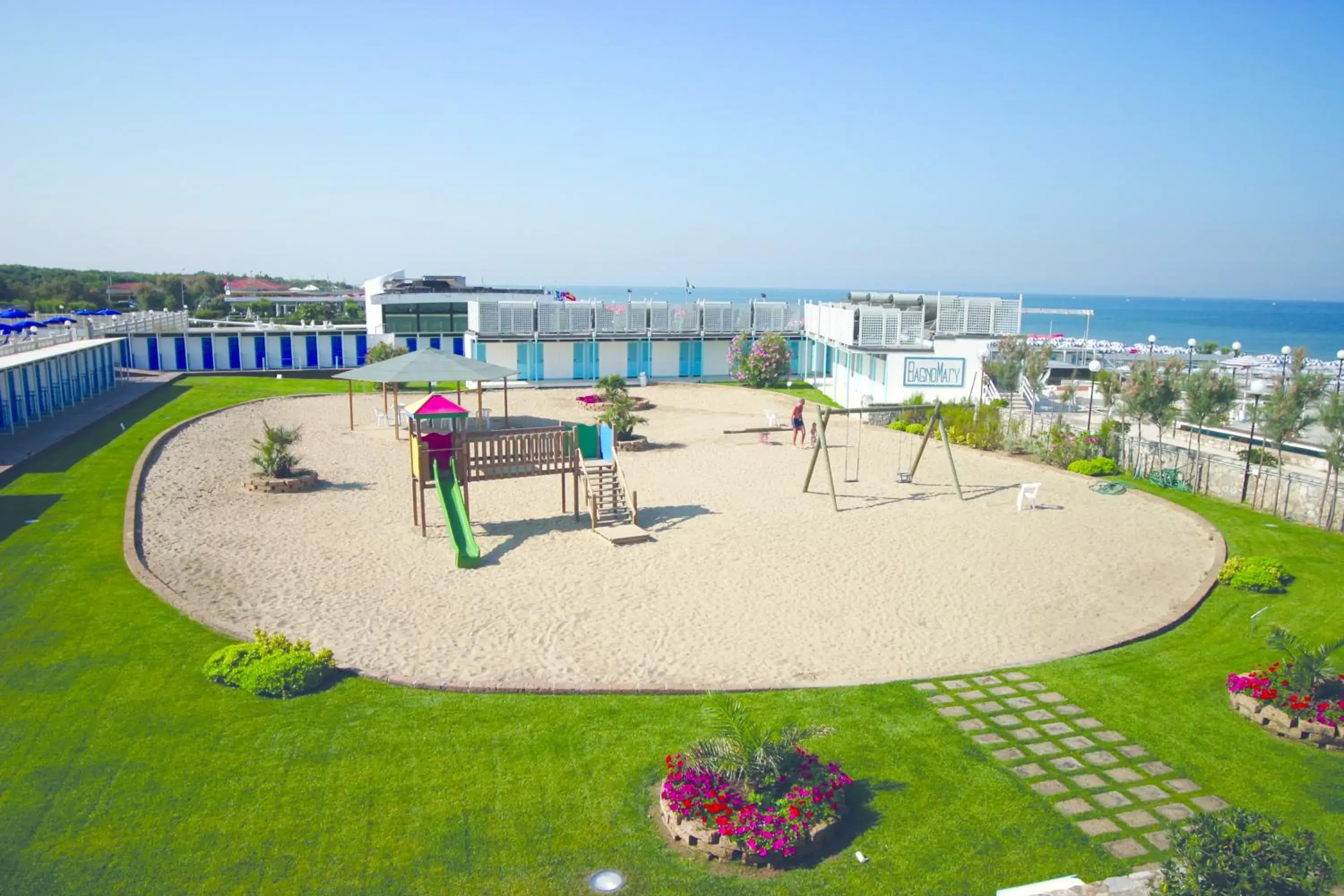 Children play ground in Grand Hotel Continental