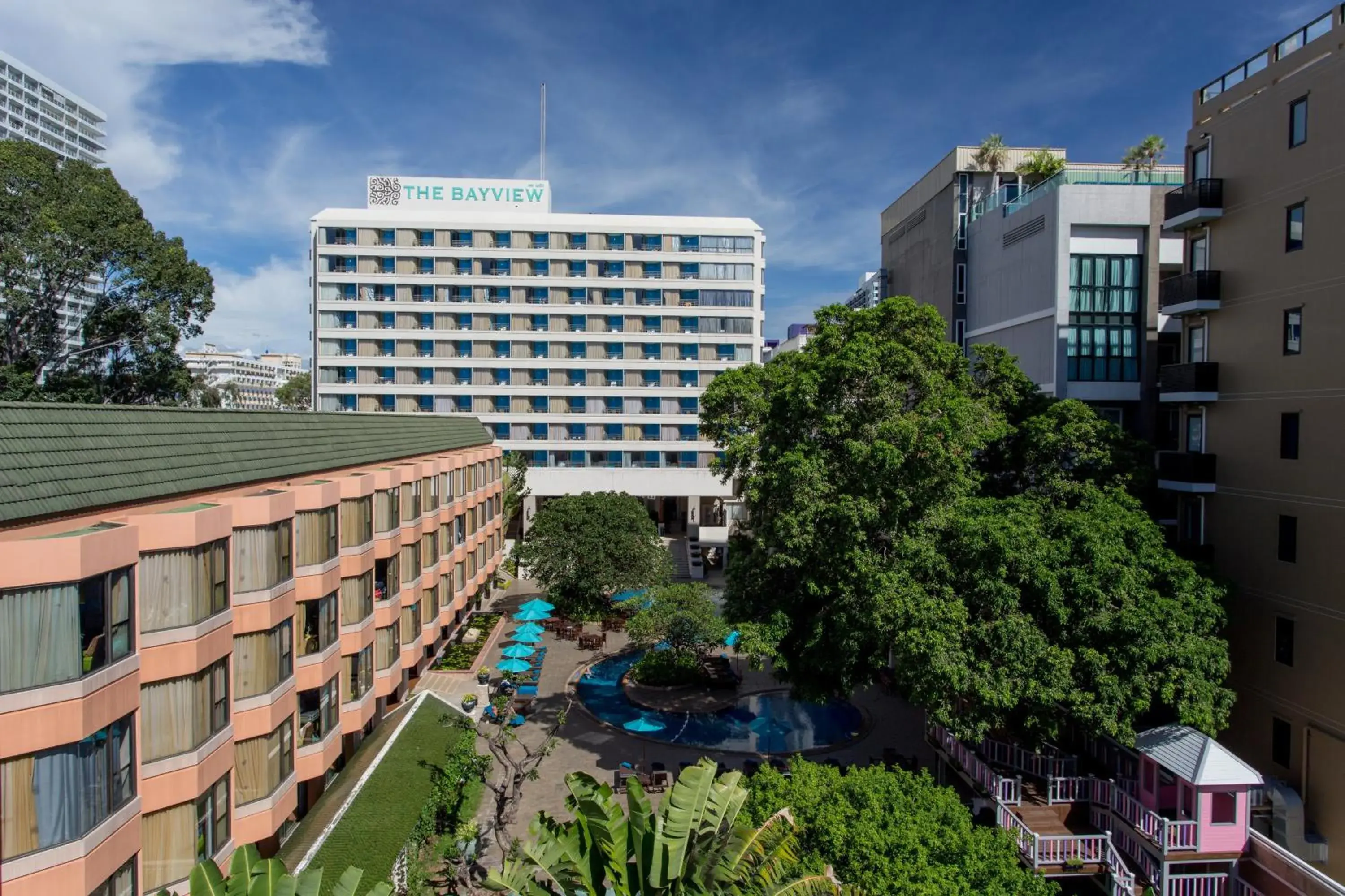 Bird's eye view in The Bayview Hotel Pattaya