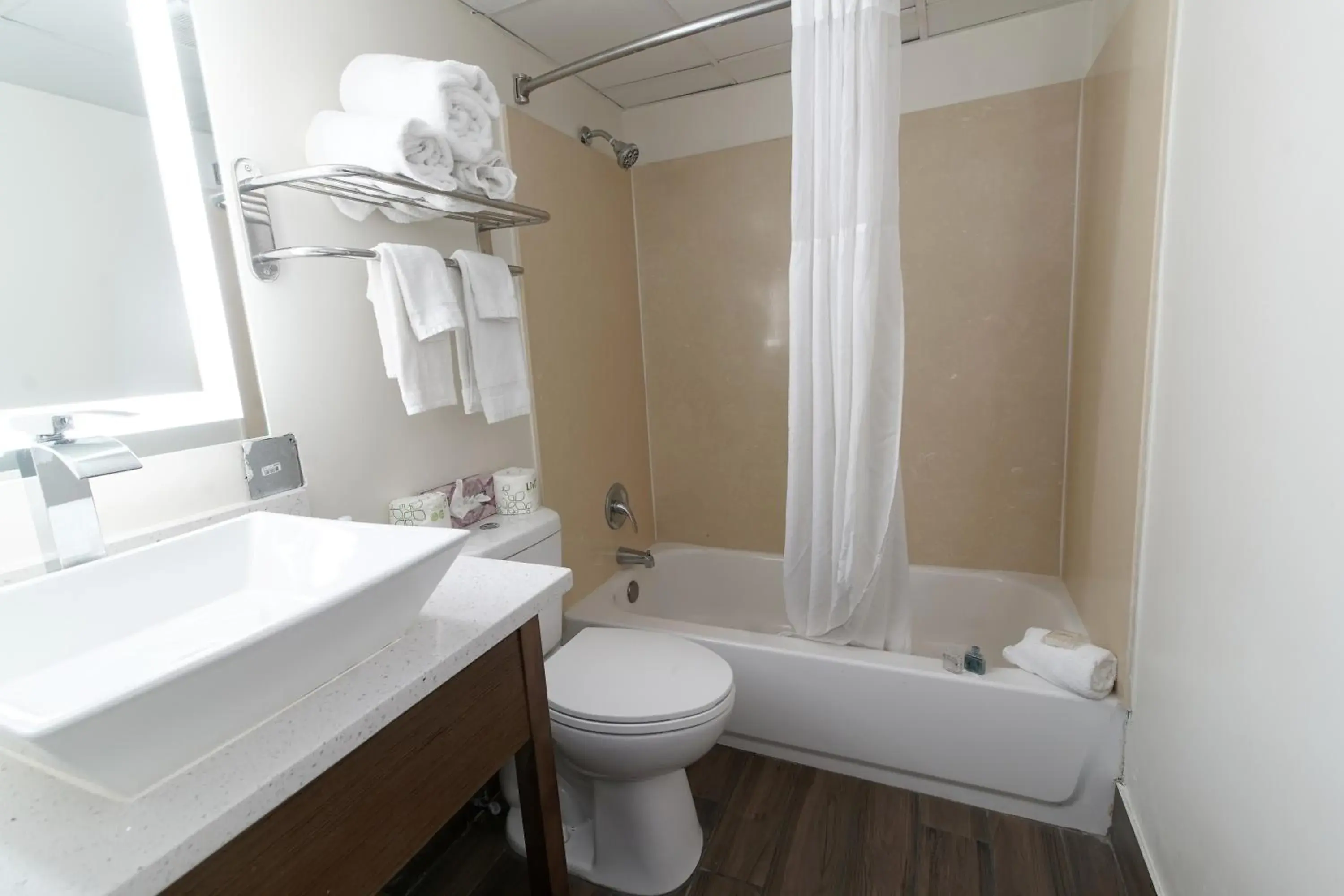 Shower, Bathroom in Marjac Suites Virginia Beach Oceanfront
