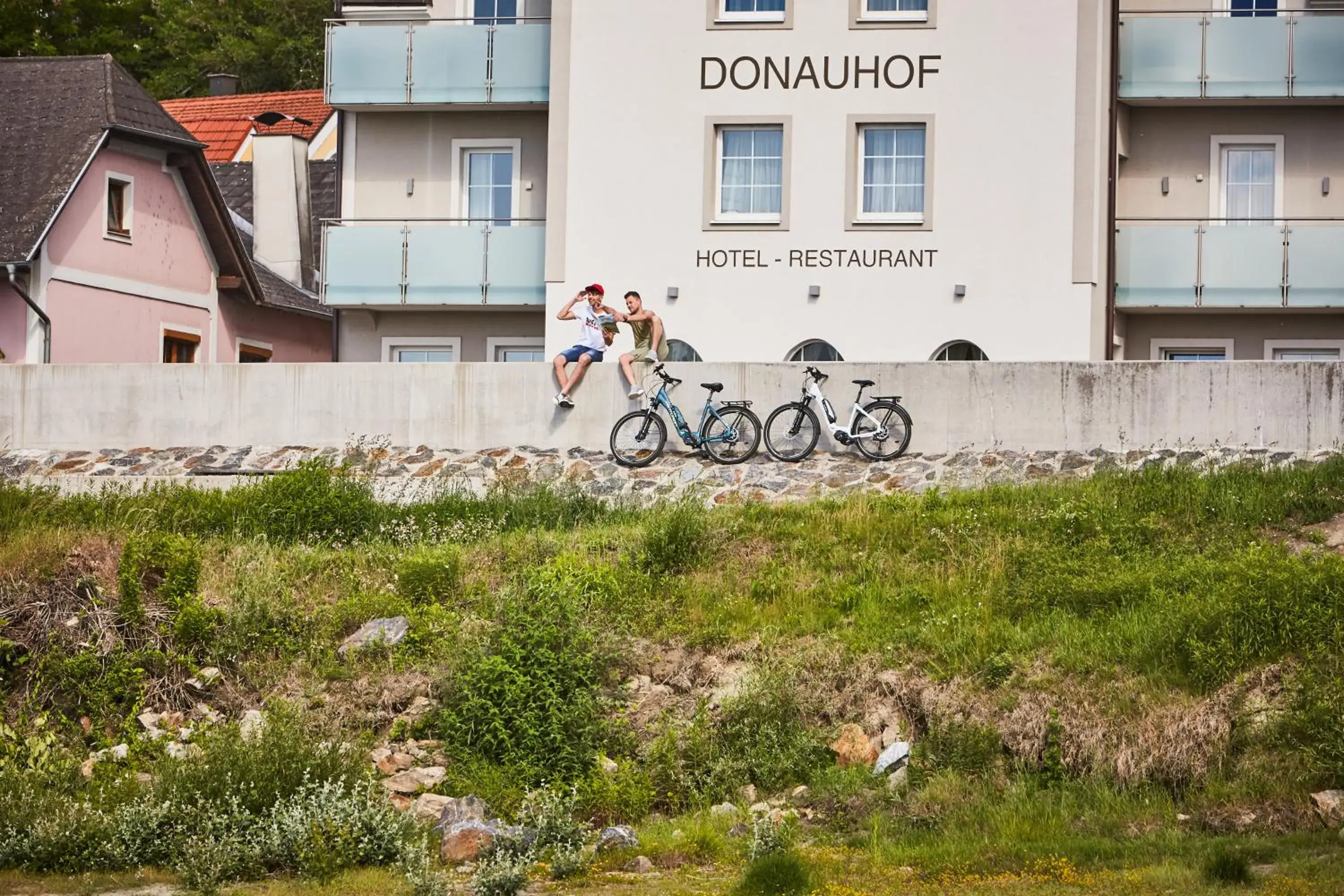 Cycling, Property Building in Hotel Donauhof