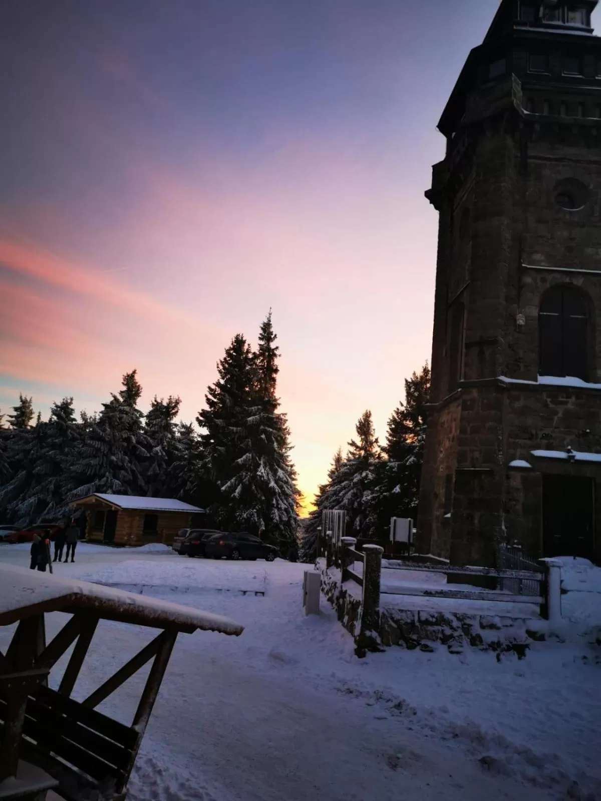 Landmark view in Auersberg Haus