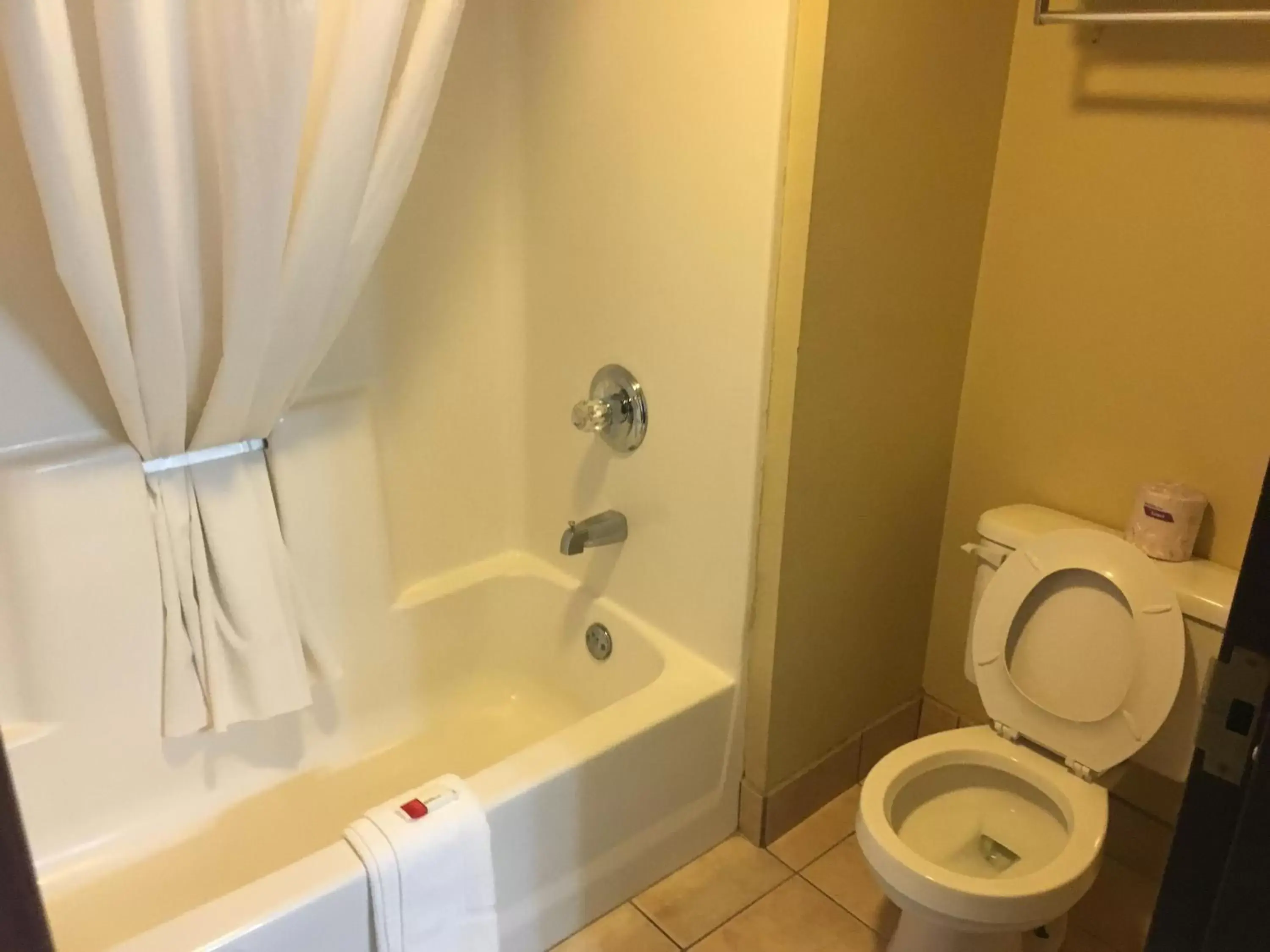 Bathroom in Days Inn by Wyndham Phenix City Near Fort Benning