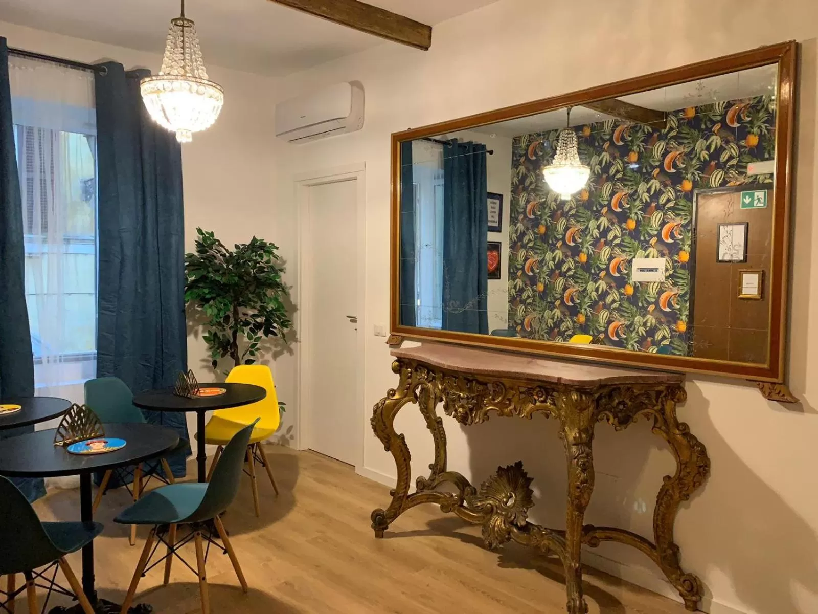 Kitchen or kitchenette in B&B Ventisei Scalini A Trastevere