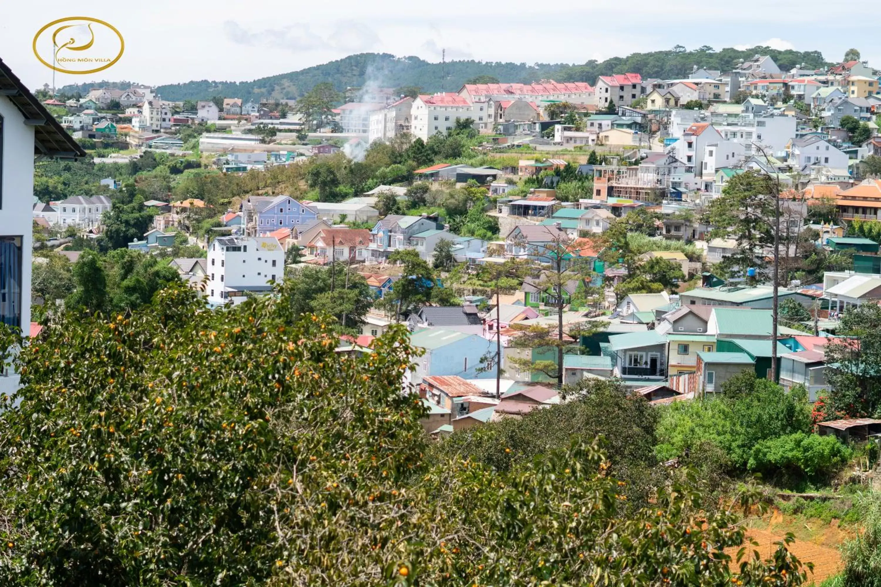 Natural landscape in Hong Mon Villa