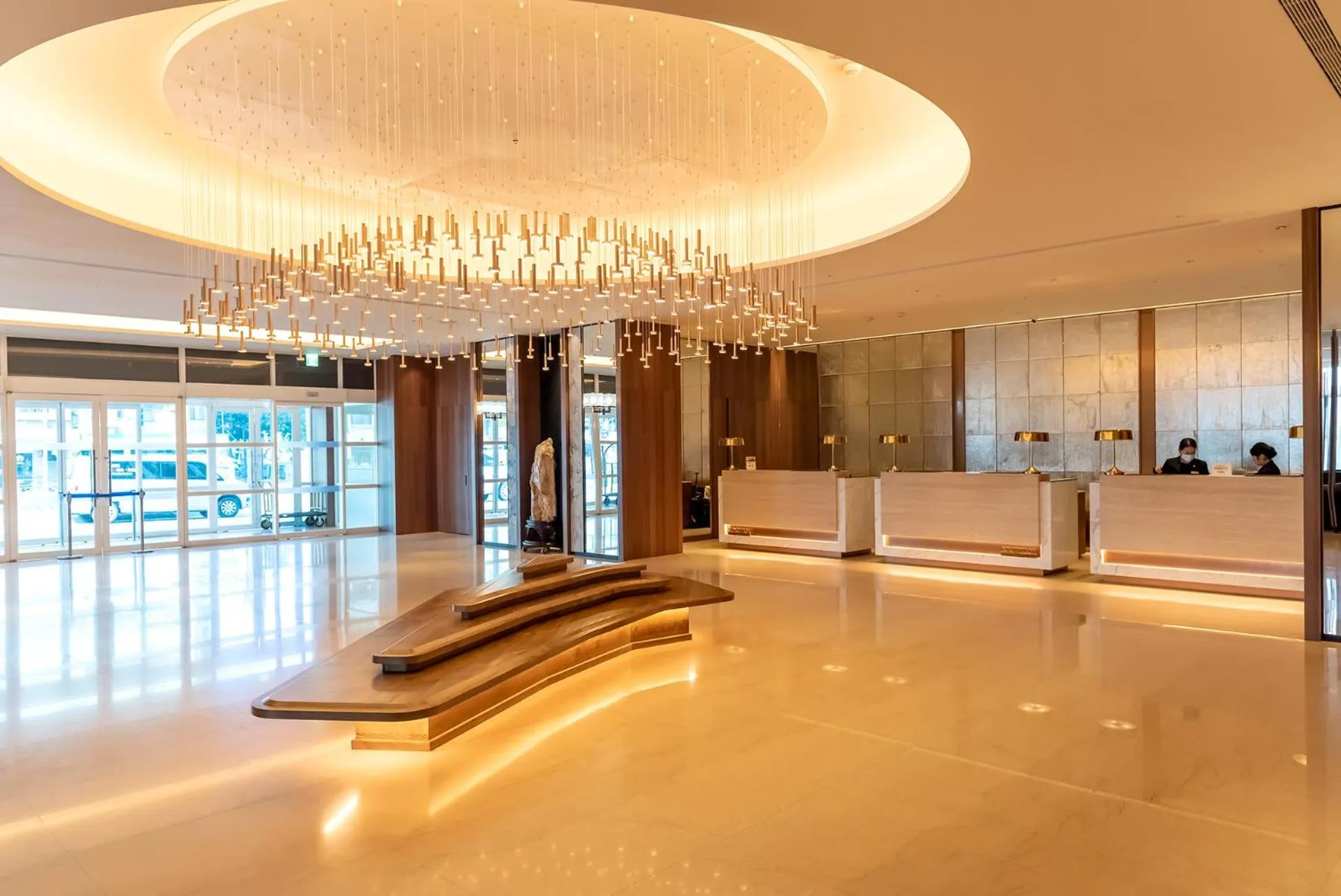 Lobby or reception in Sheraton Taoyuan Hotel