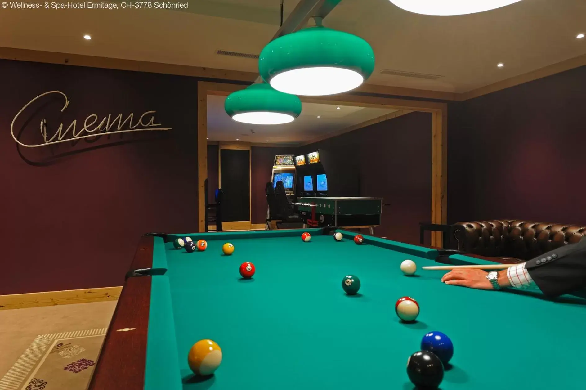 Billiards in ERMITAGE Wellness- & Spa-Hotel