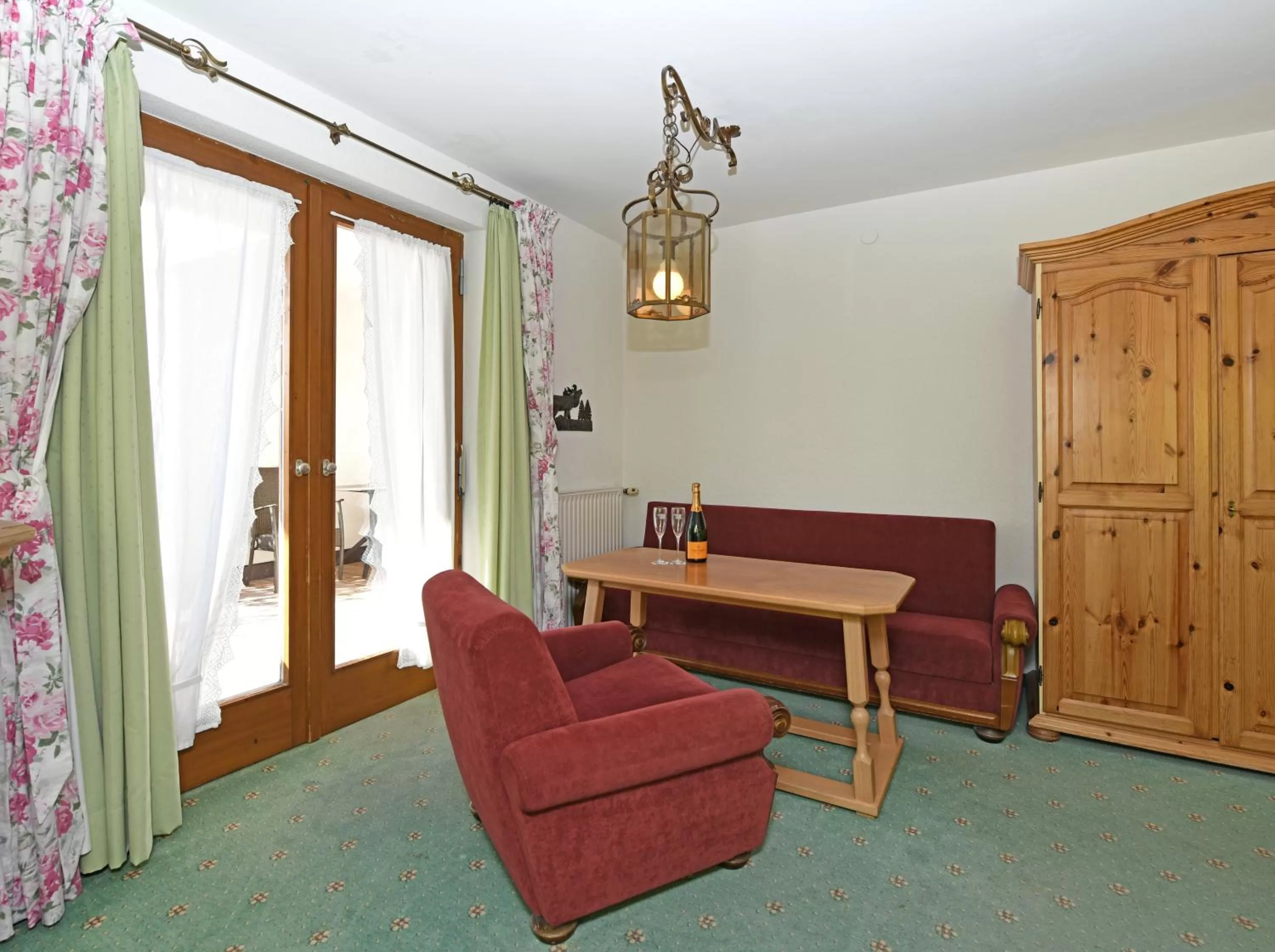 Living room in Hotel St Hubertus