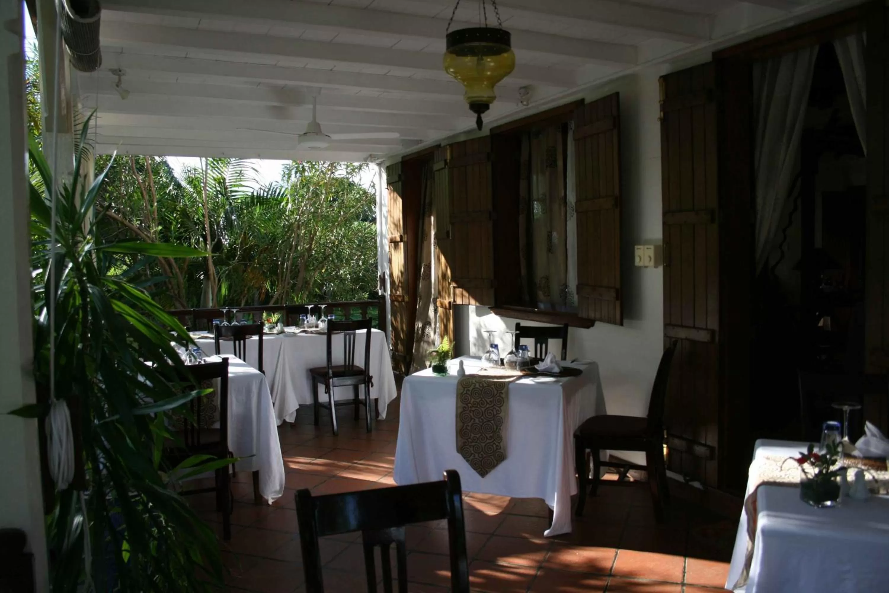 Restaurant/places to eat in Le Jardin de Beau Vallon