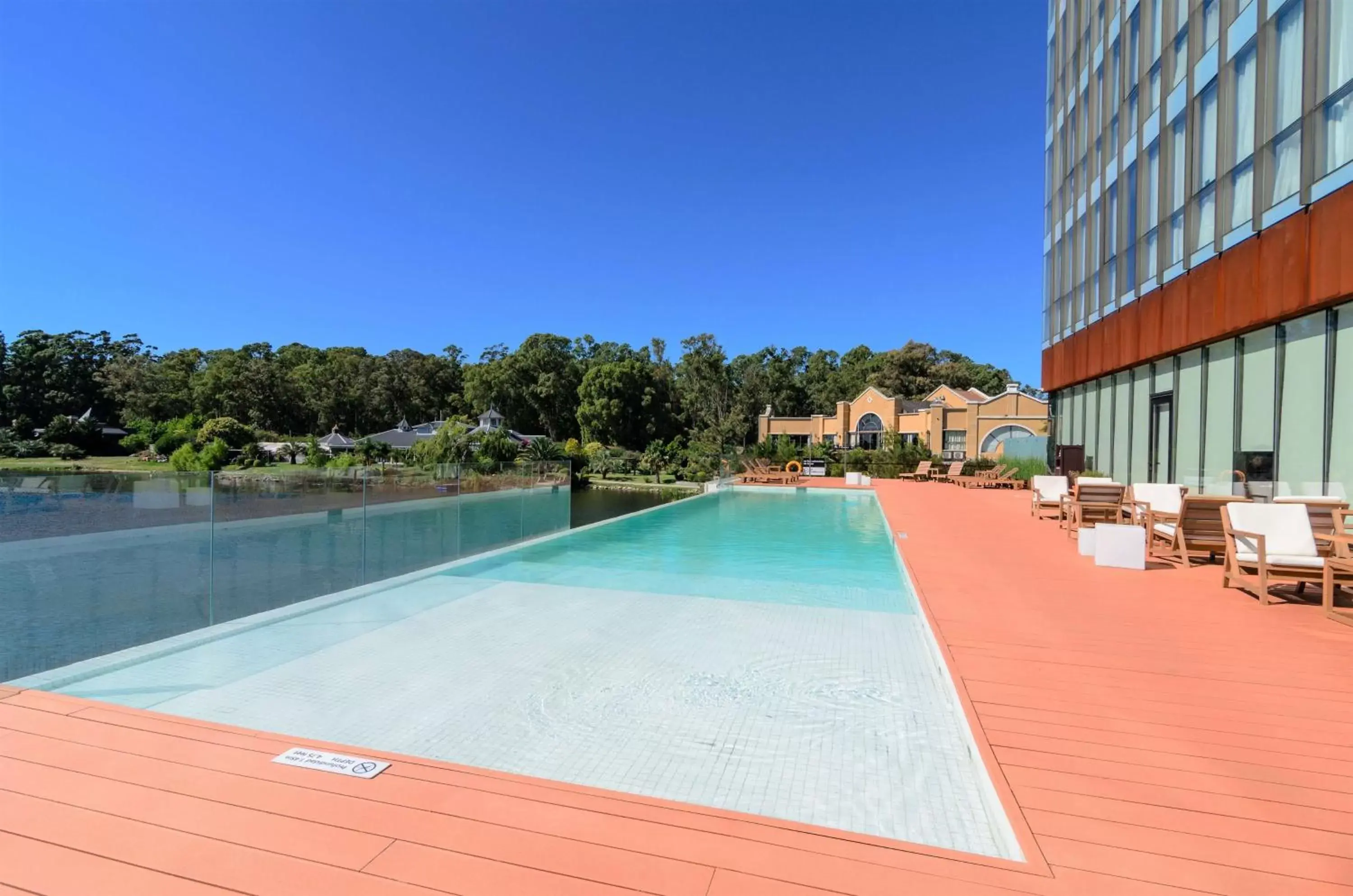 Pool view in Hampton By Hilton Montevideo Carrasco Pool view in Hampton By Hilton Montevideo Carrasco