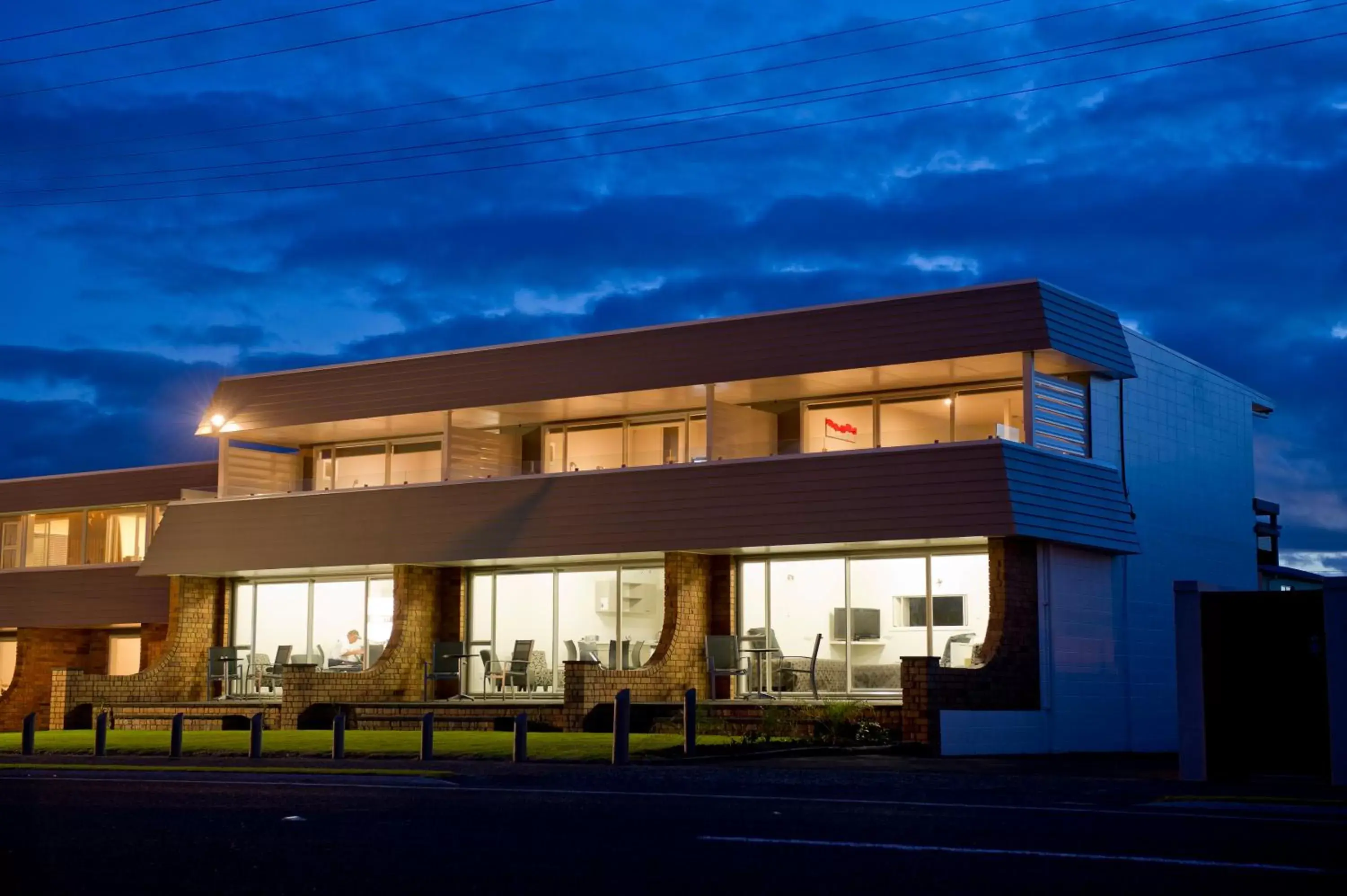 Property Building in The Oceanside Motel