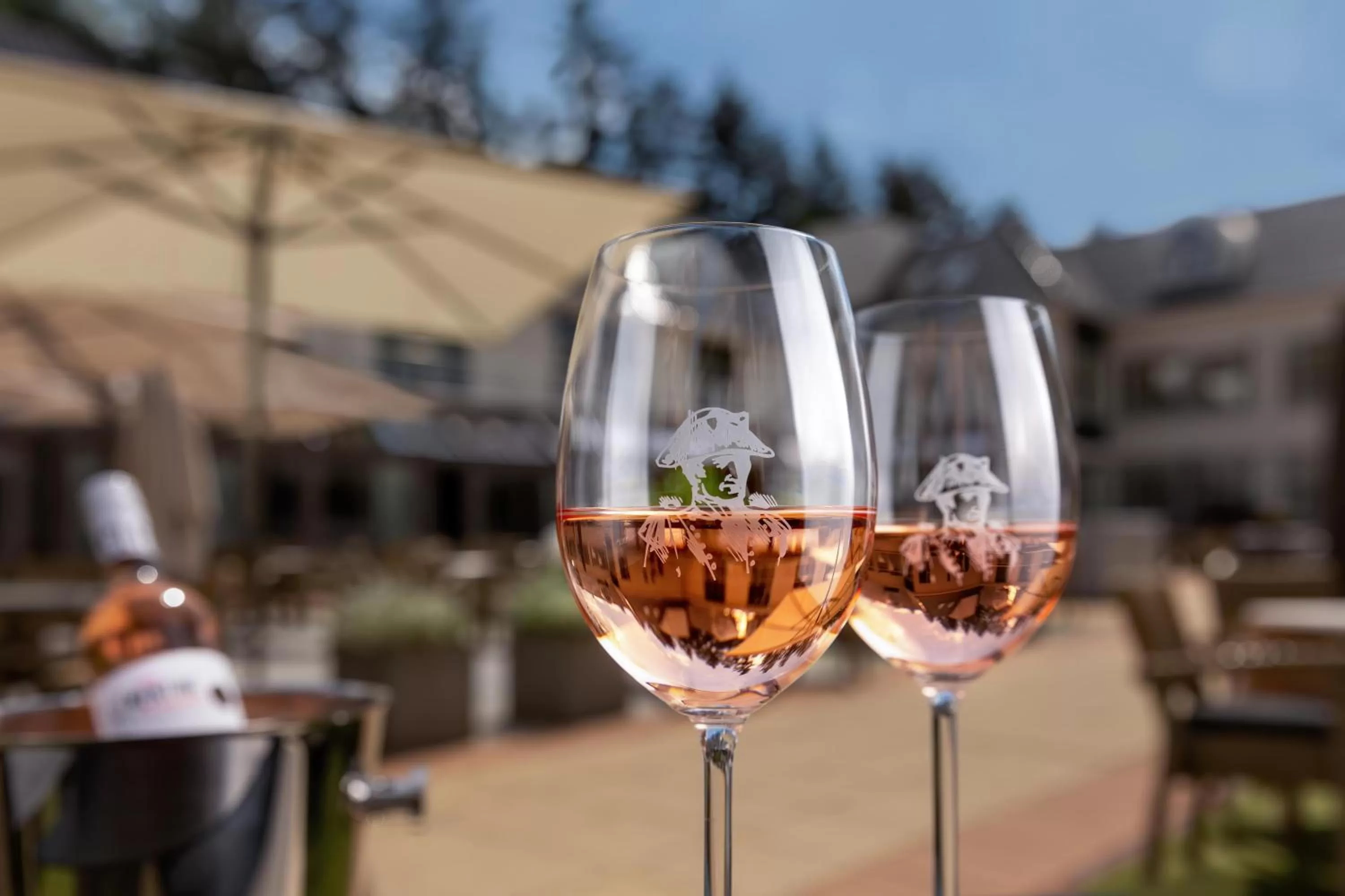 Garden in Fletcher Hotel-Restaurant Oud London