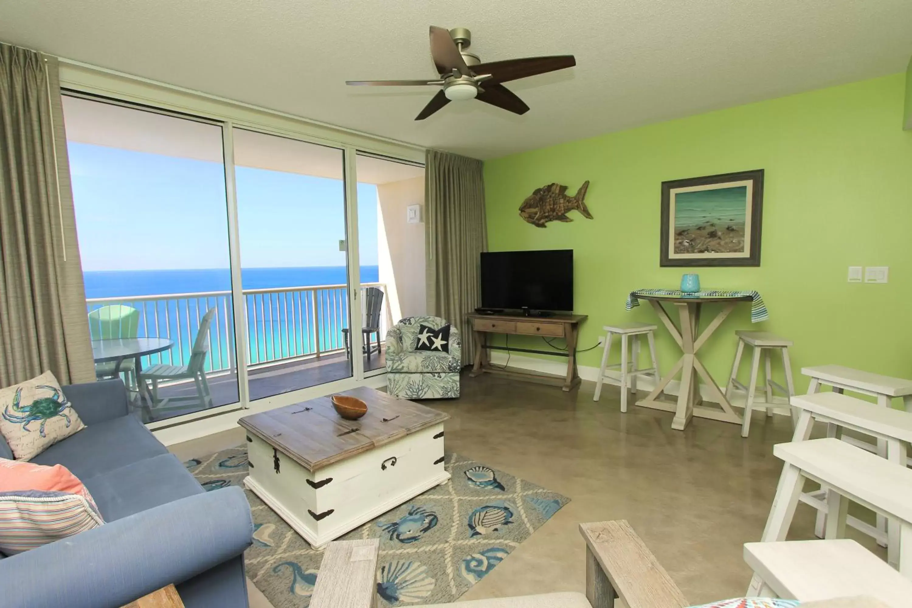 Seating Area in Majestic Beach Resort, Panama City Beach, Fl