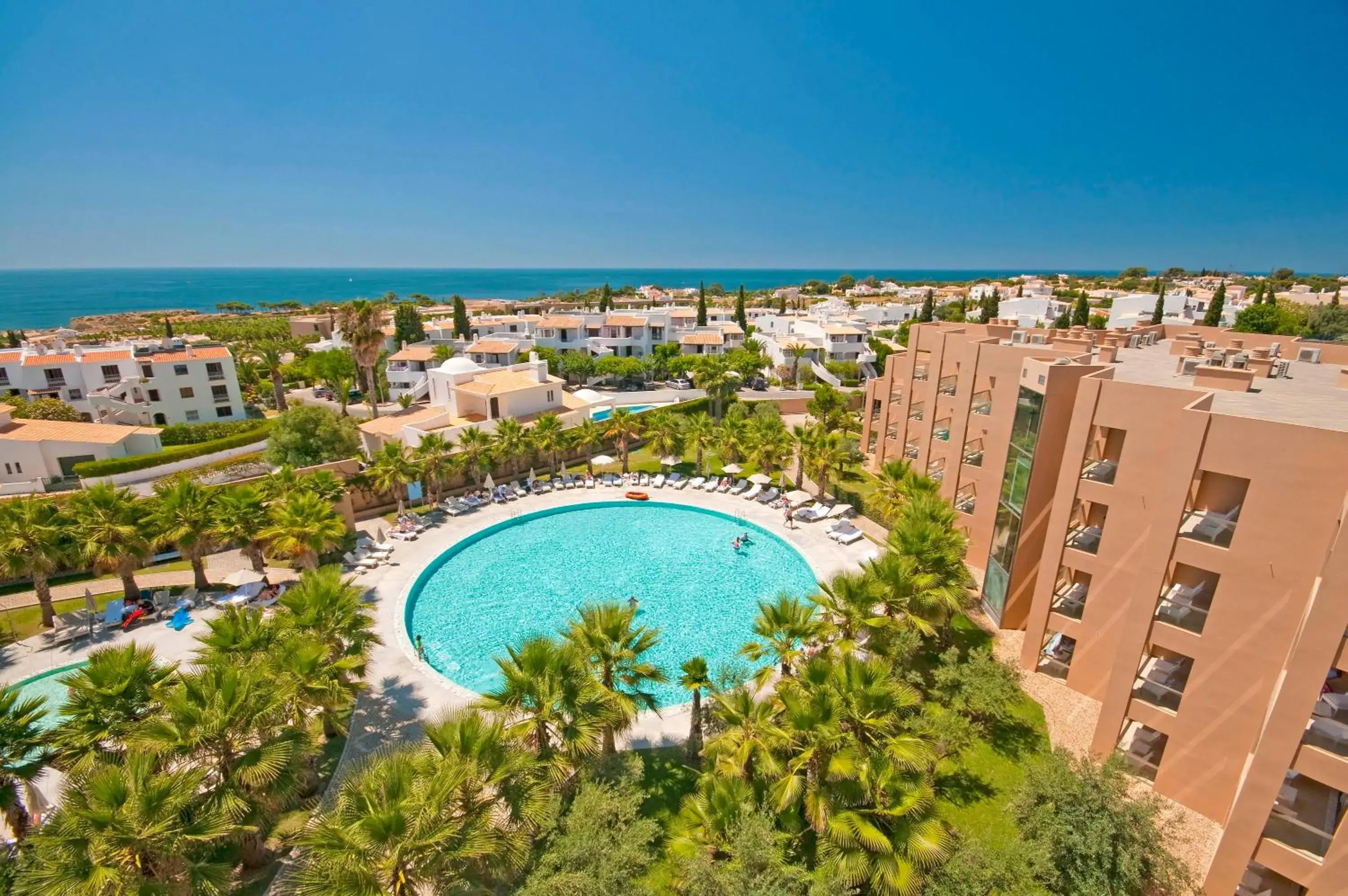 Pool view, Bird's-eye View in NAU Sao Rafael Suites