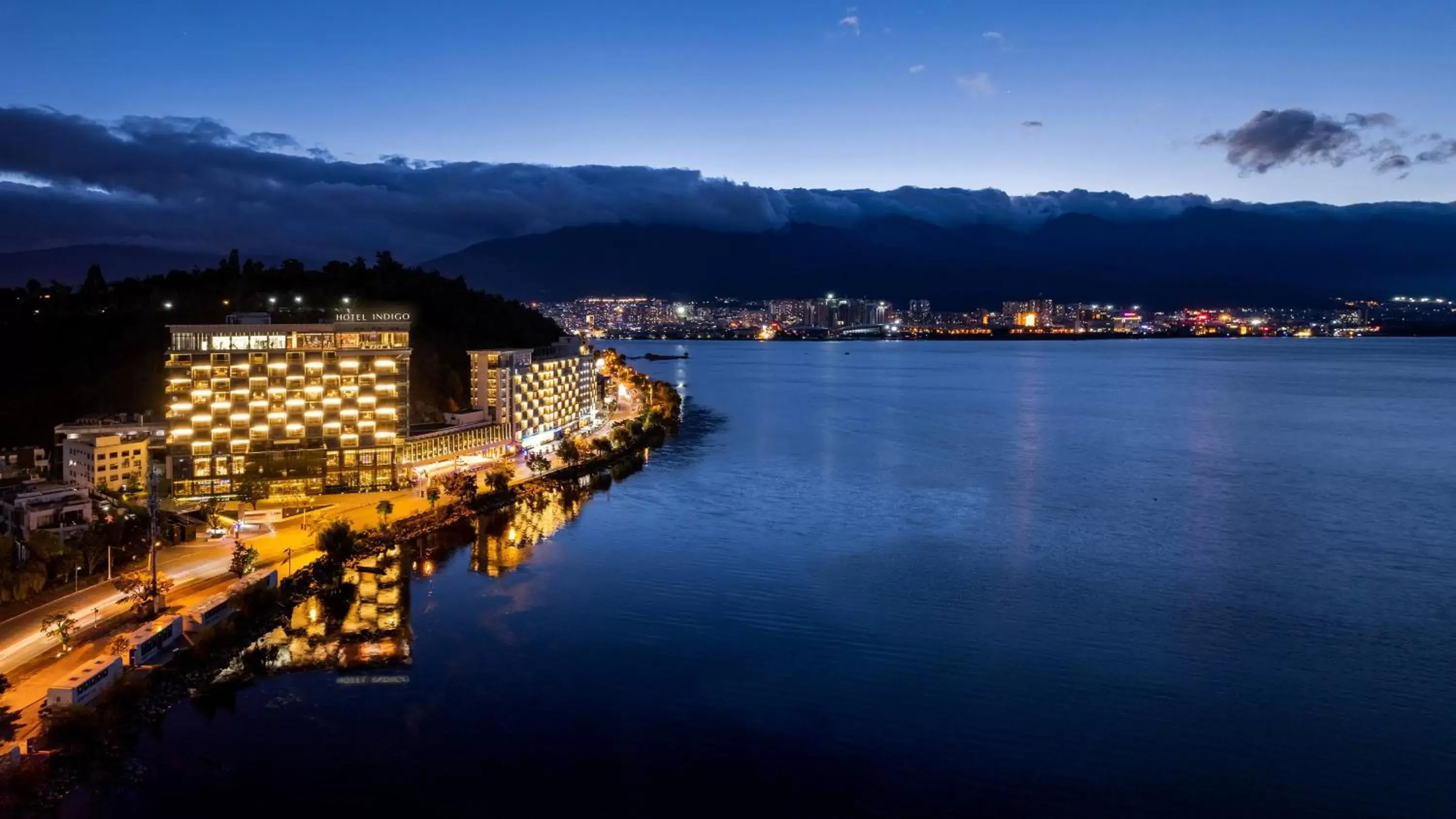 Property building, Bird's-eye View in Hotel Indigo Dali Erhai, an IHG Hotel