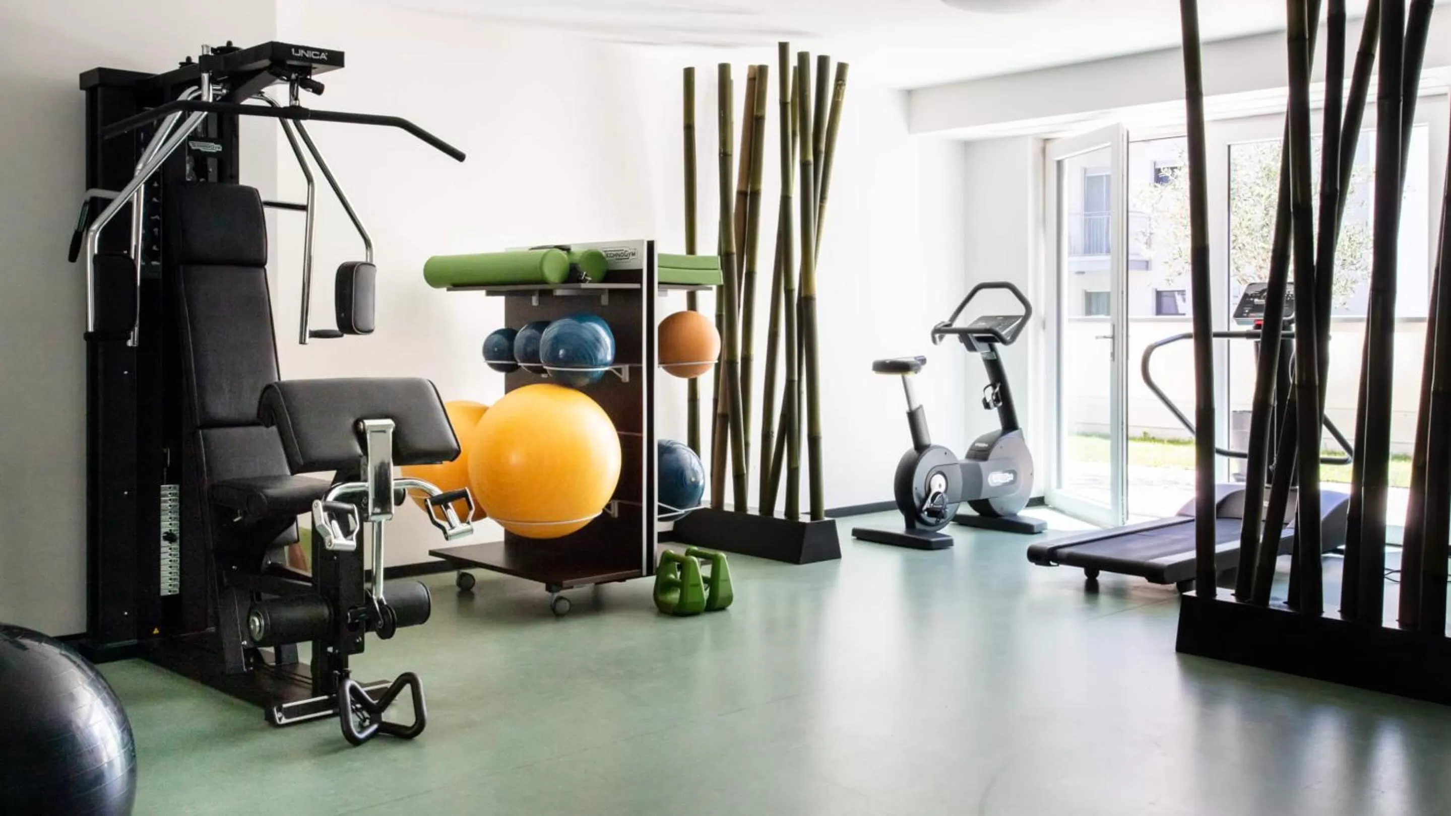 Fitness centre/facilities in City Hotel Merano