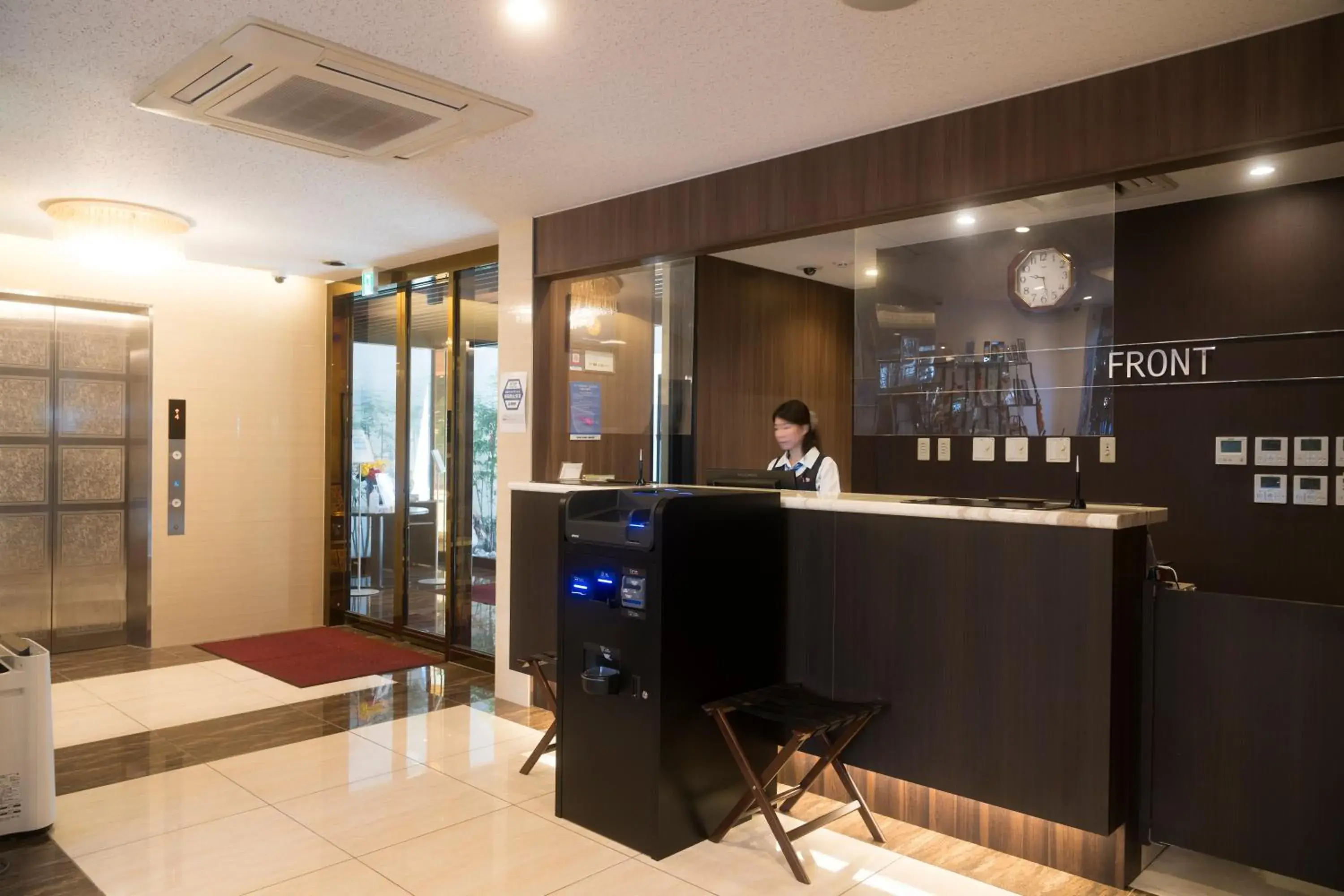 Lobby or reception in Hotel Hakata Nakasu Inn