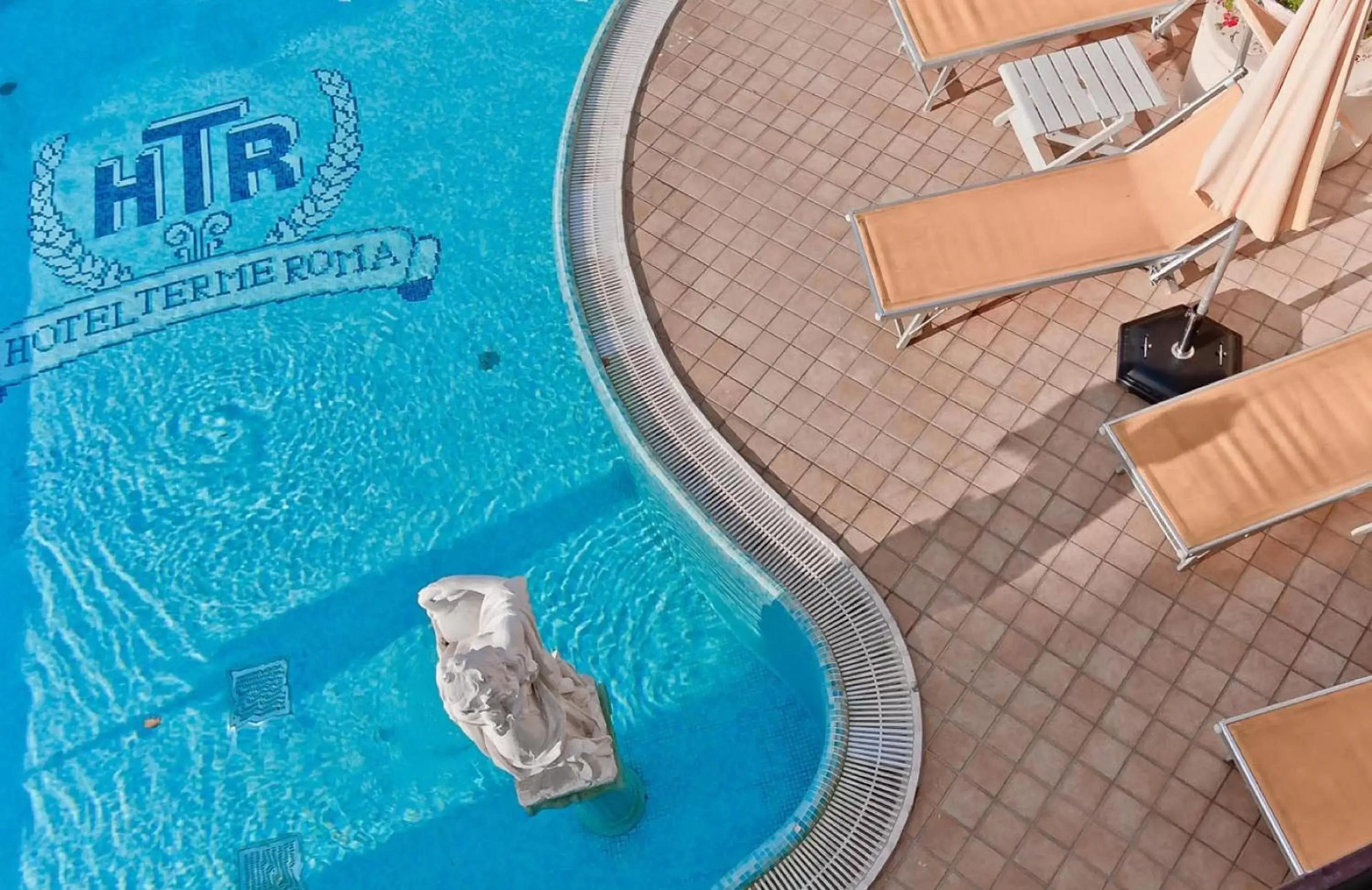 Swimming pool, Pool View in Hotel Terme Roma