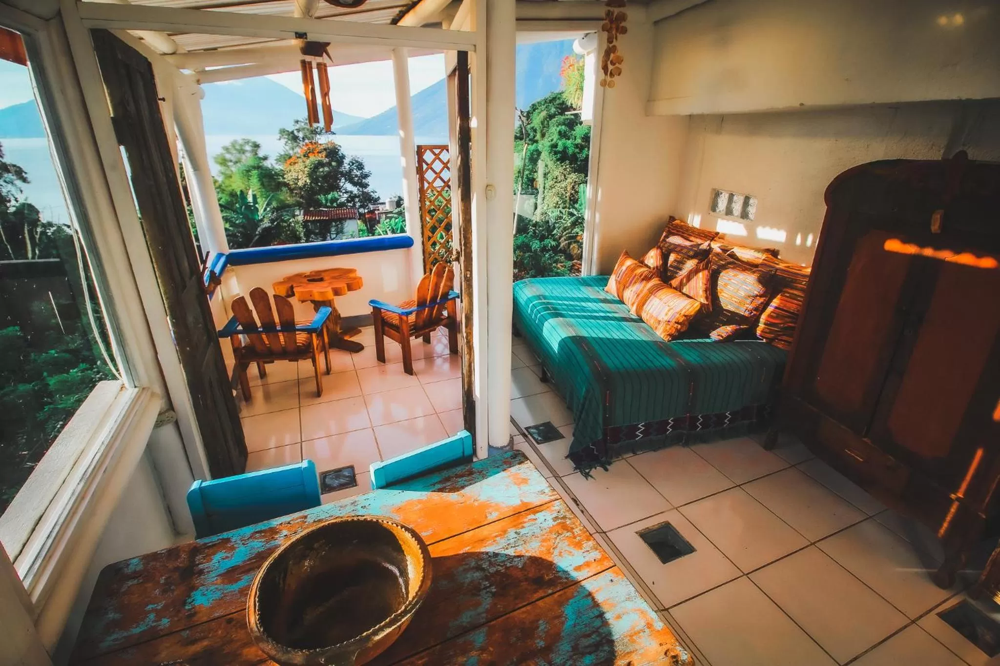 Bedroom, Bed in Lush Atitlán