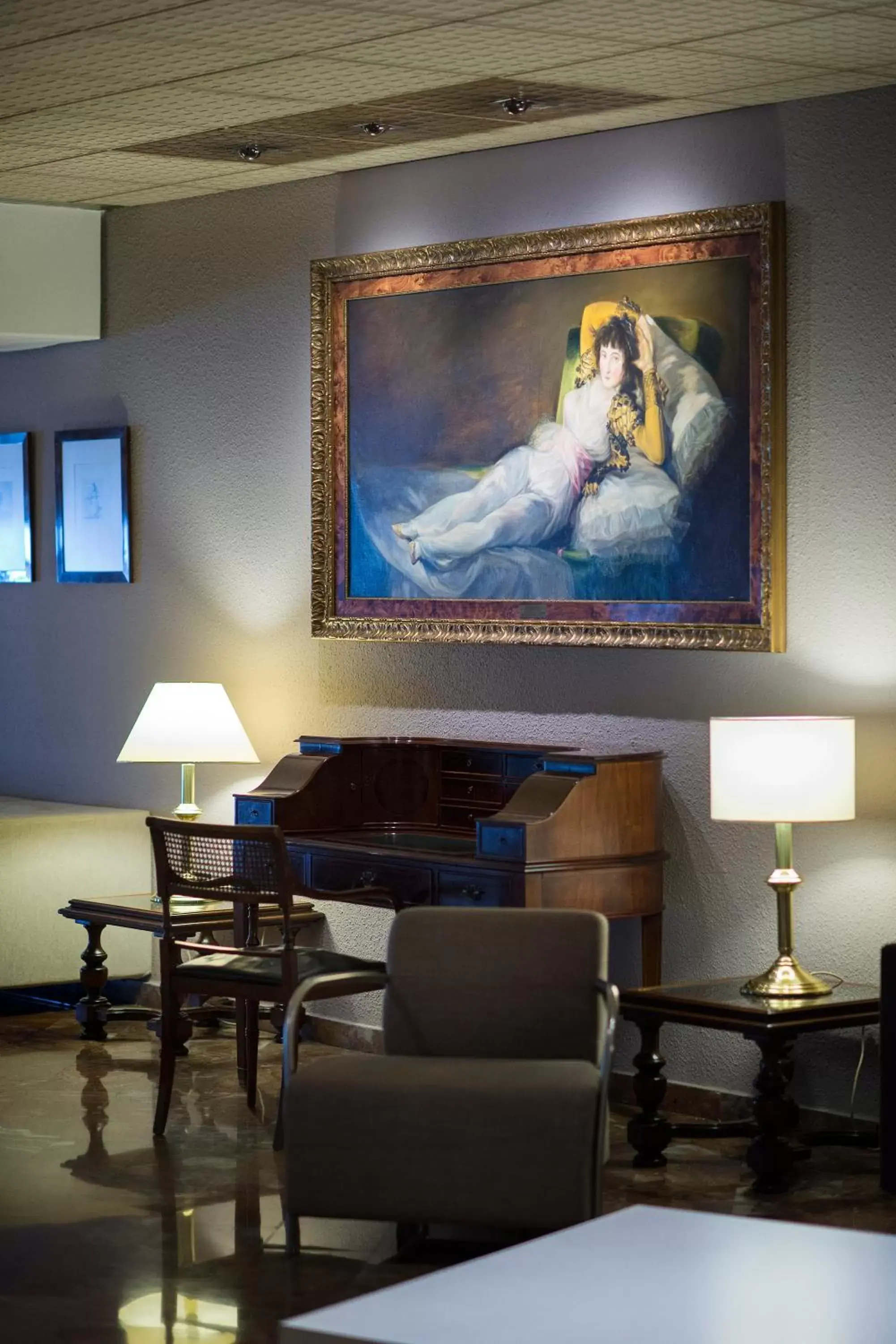 Living room in Hotel Goya