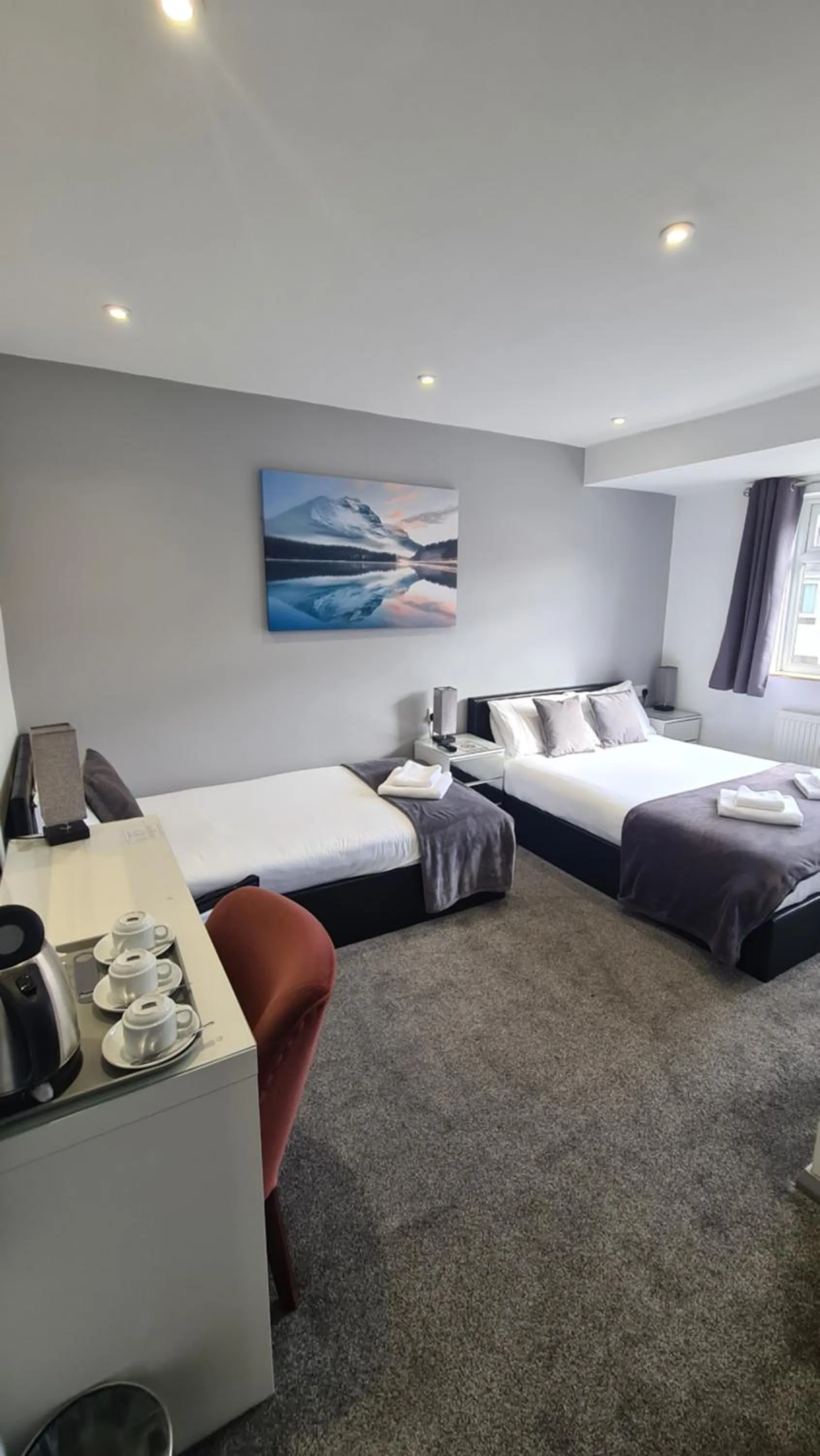 Bed in Y Gwynedd Inn