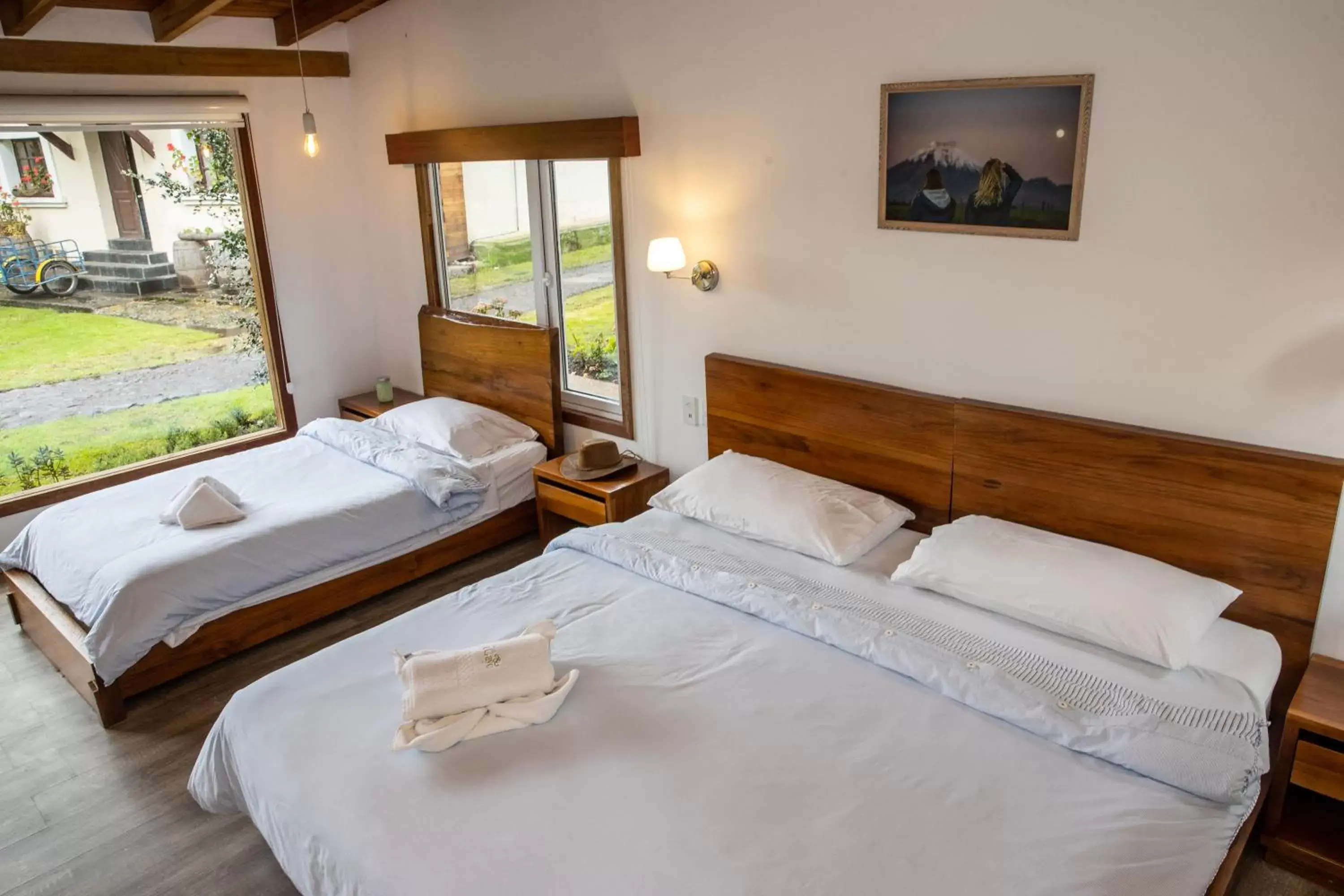 Double Room in Hosteria Papagayo Cotopaxi Double Room in Hosteria Papagayo Cotopaxi