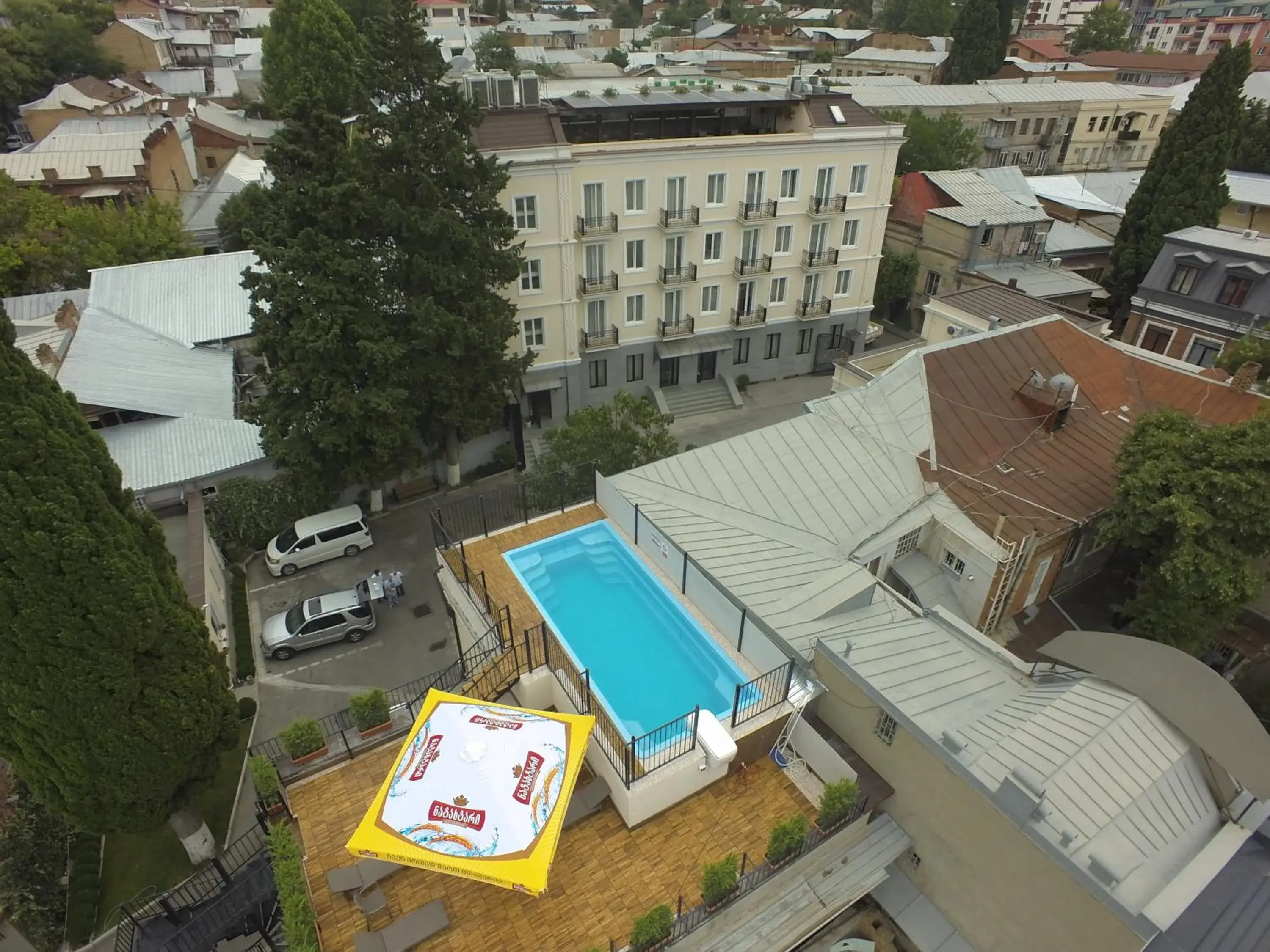 Swimming pool, Bird's-eye View in Hotel ZP Palace