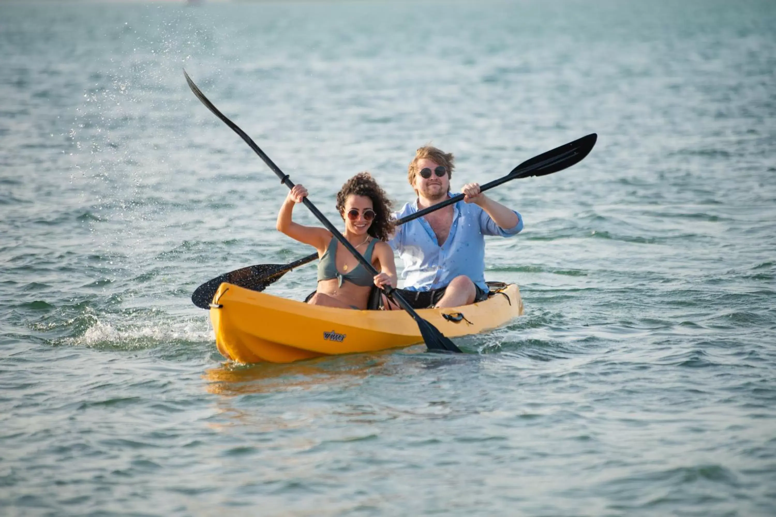 Canoeing in BM Beach Resort