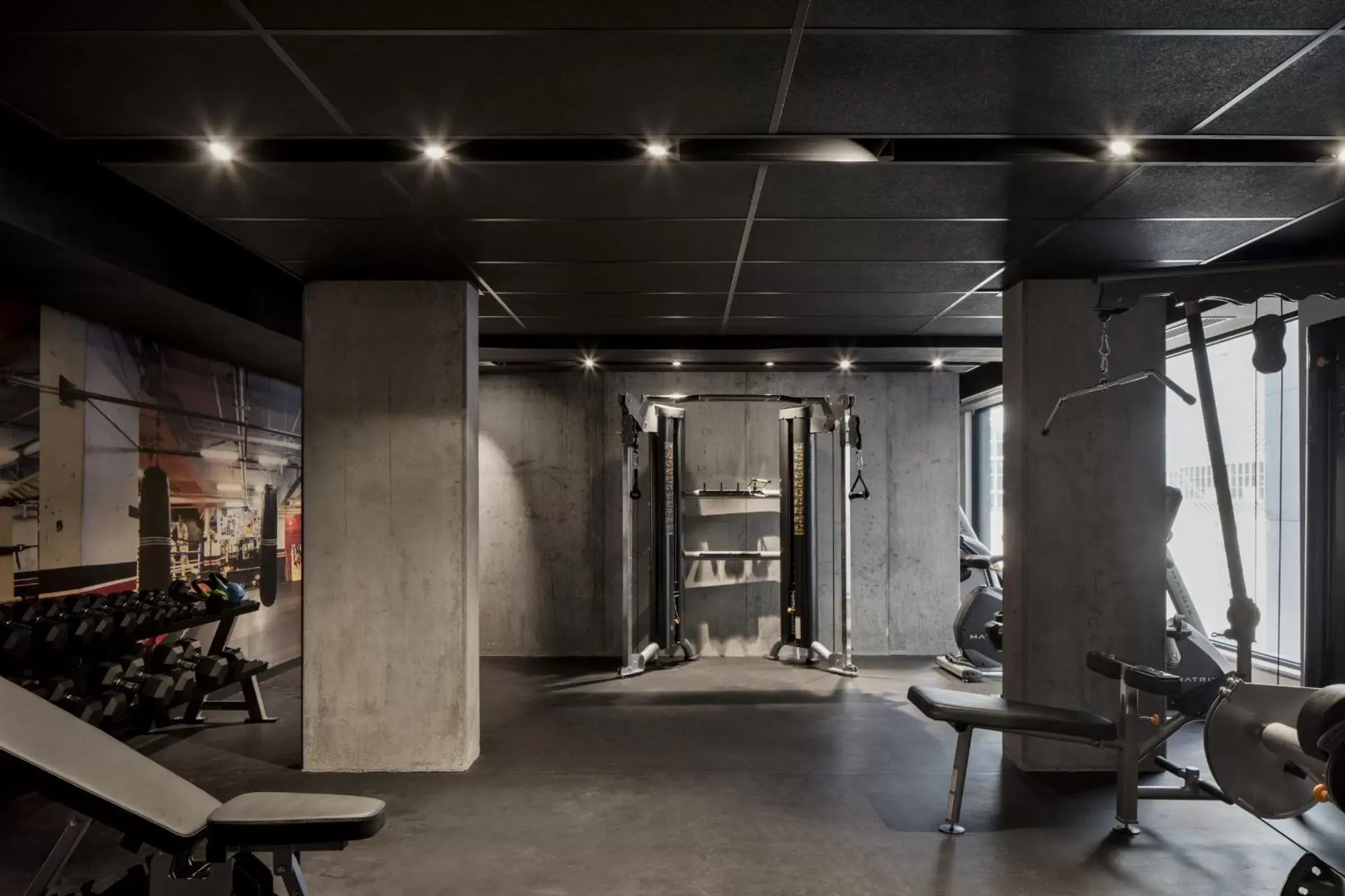 Fitness centre/facilities in Hotel Monville Fitness centre/facilities in Hotel Monville