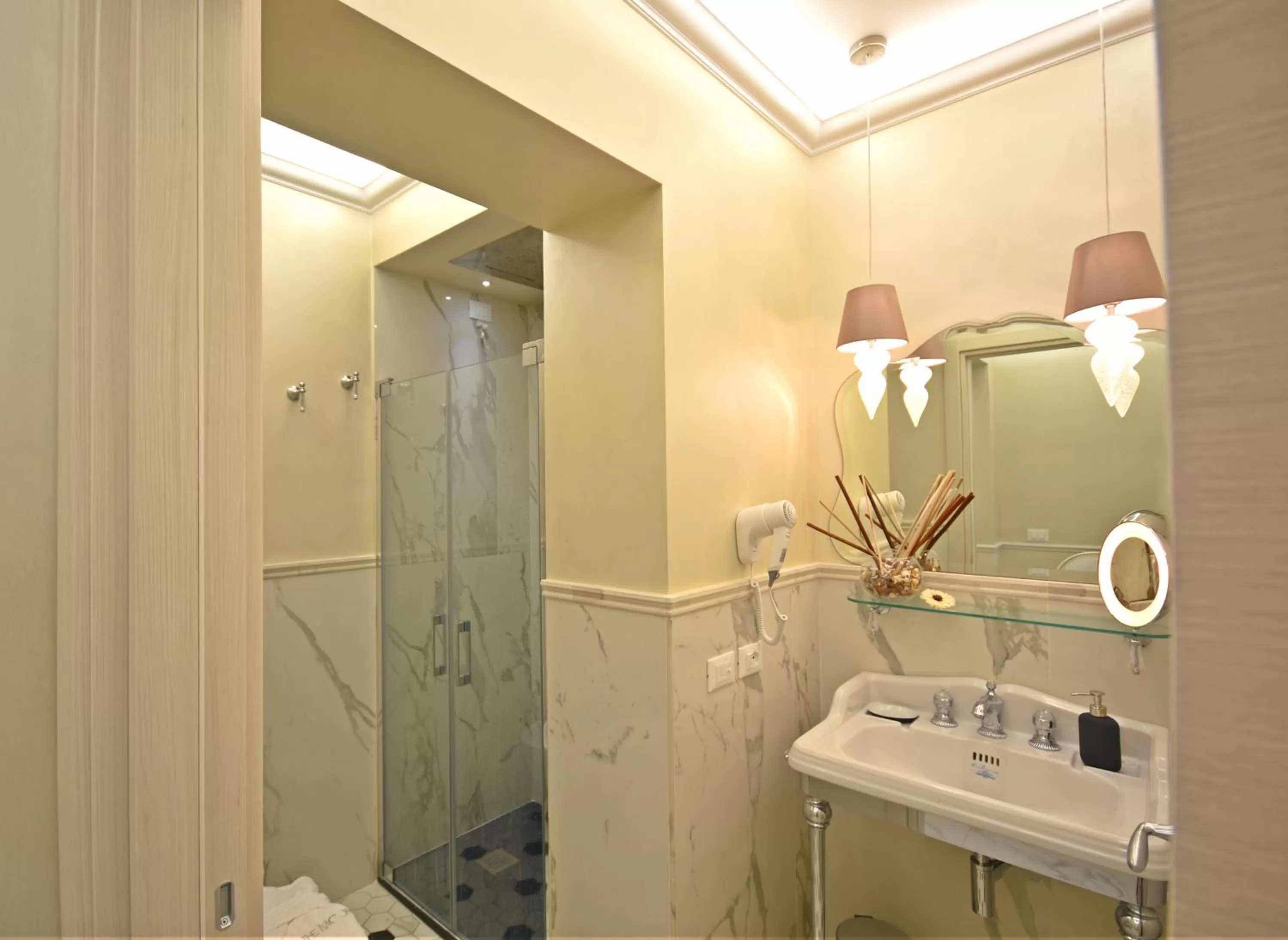 Shower in The Moon Boutique Hotel & Spa