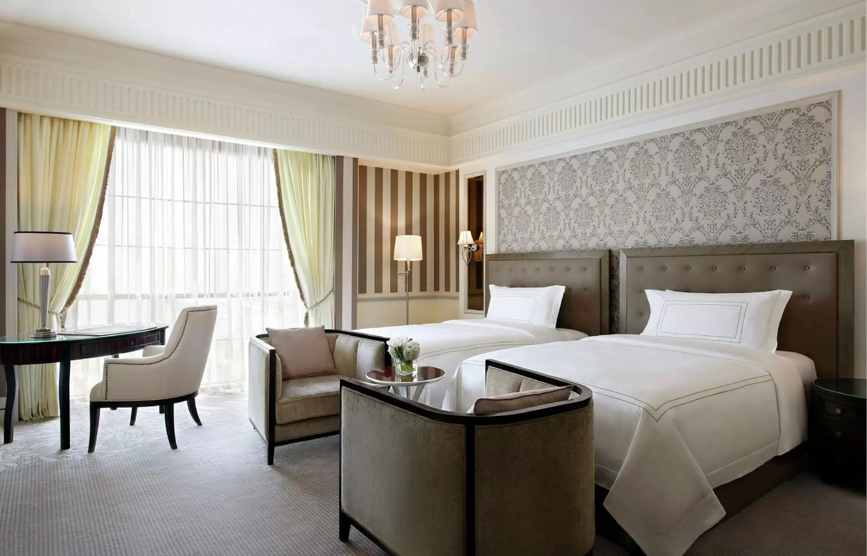 Bedroom in Habtoor Palace Dubai, LXR Hotels & Resorts