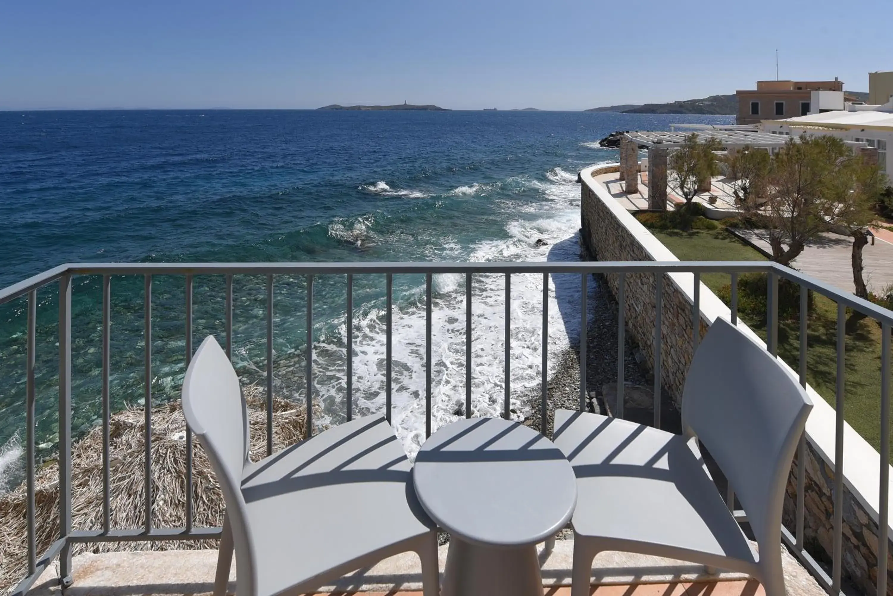 Balcony/Terrace in Hotel Hermes