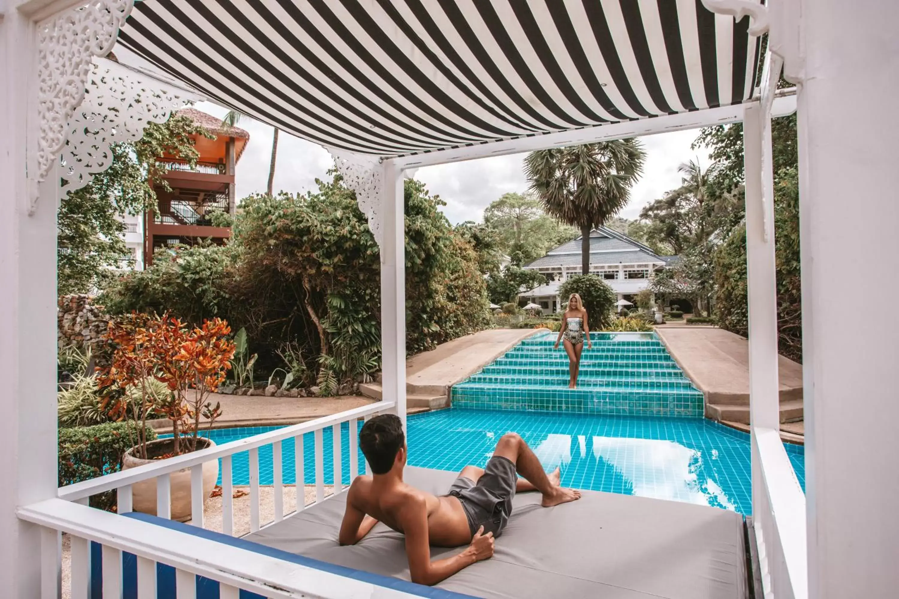 Pool view, Swimming Pool in Thavorn Palm Beach Resort Phuket - SHA Extra Plus