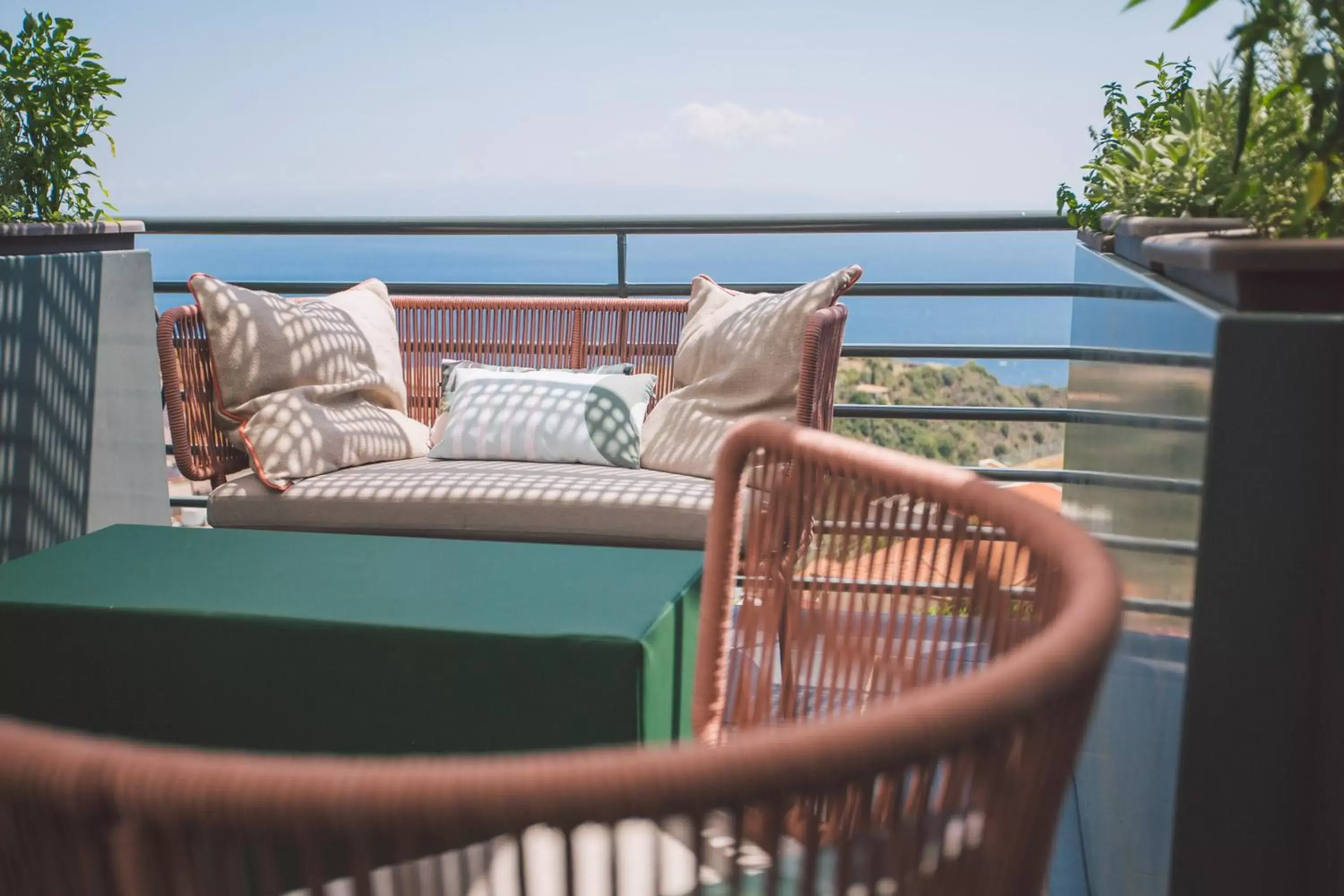 Balcony/Terrace in Taormina Palace Hotel