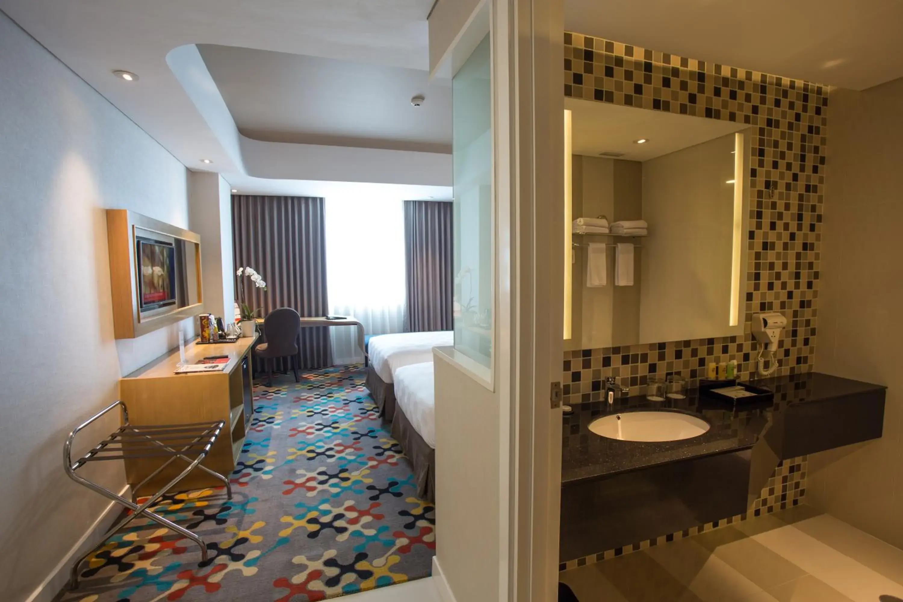 Bathroom in Hotel Ciputra Cibubur managed by Swiss-Belhotel International