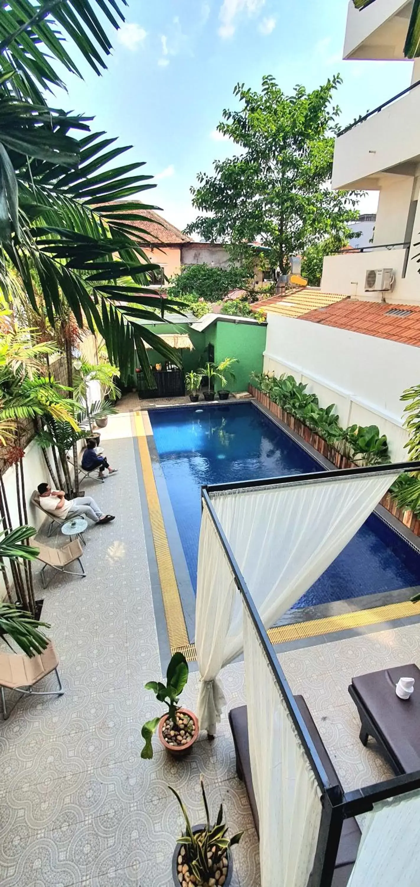 Pool View in Siem Reap Urban Boutique Hotel
