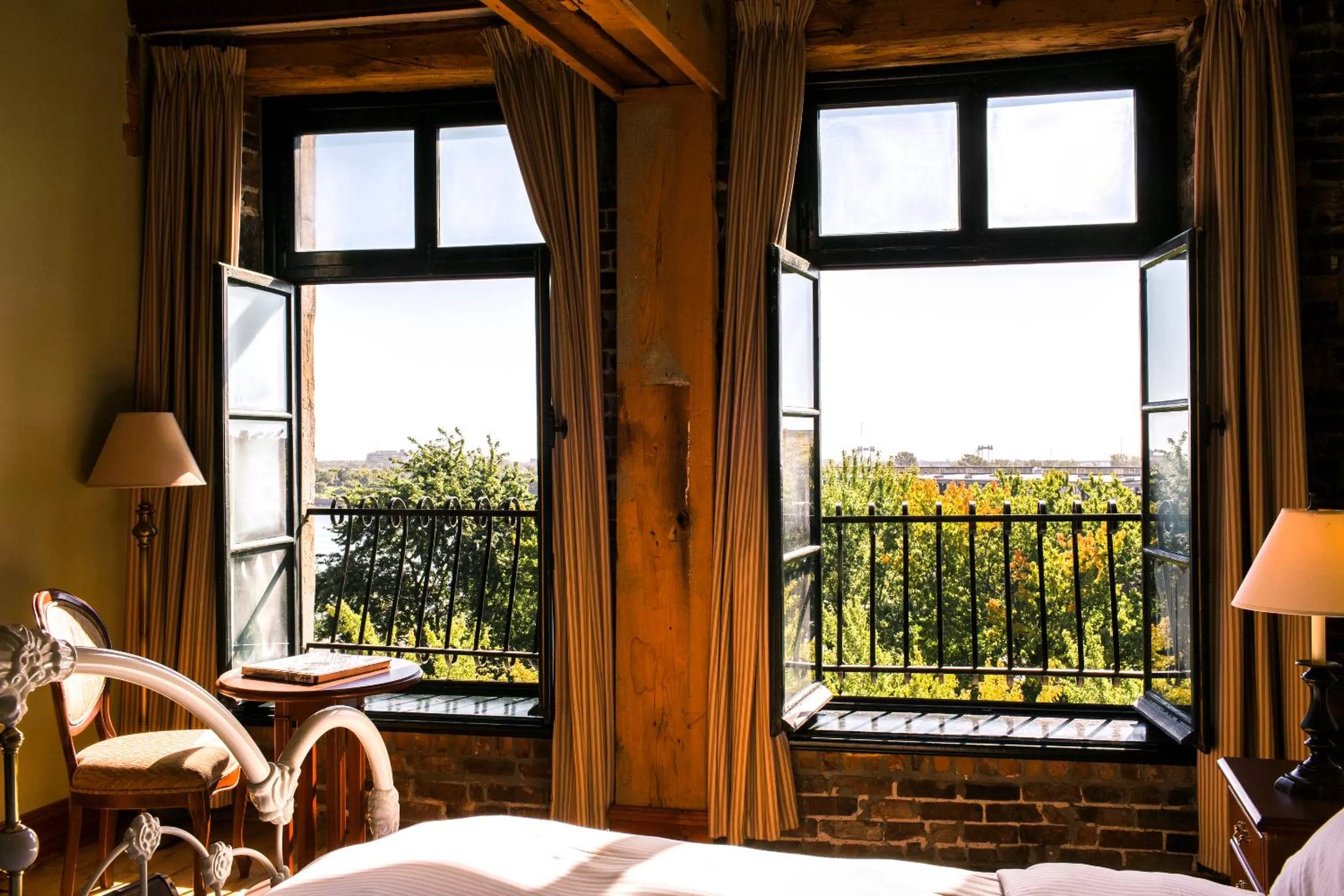 View (from property/room), Bed in Auberge du Vieux Port by Gray Collection