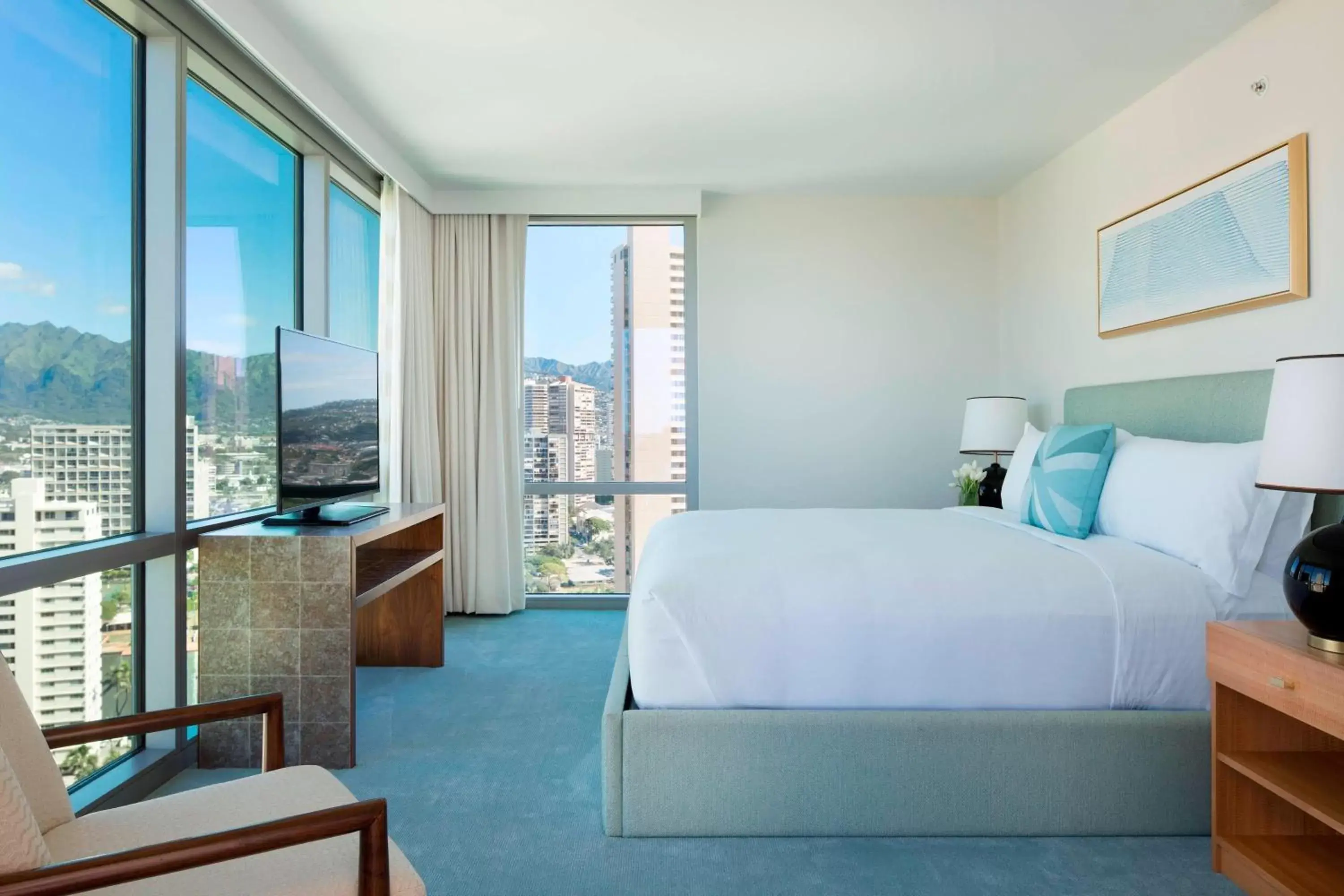 Bedroom in The Ritz-Carlton Residences, Waikiki Beach Hotel