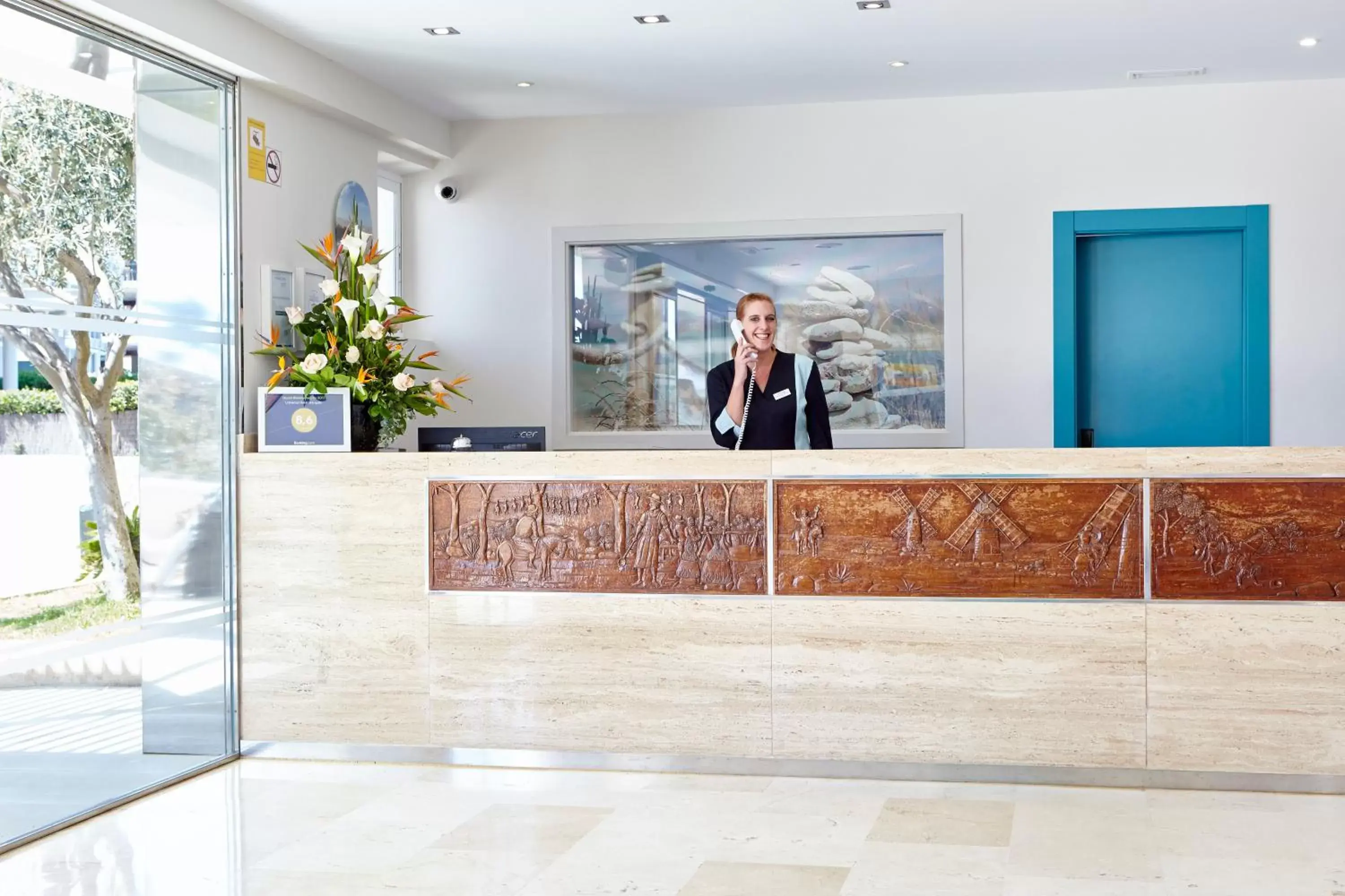 Lobby or reception in Universal Hotel Marqués